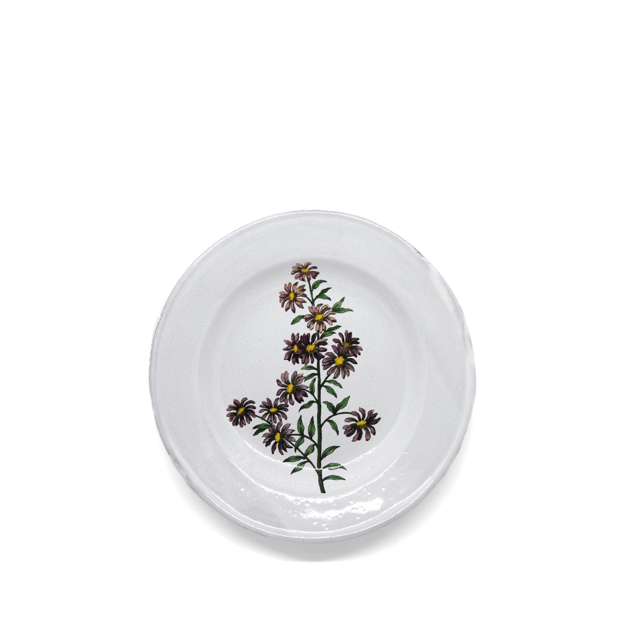 Carolina Star Flower Plate by Astier de Villatte, 22cm