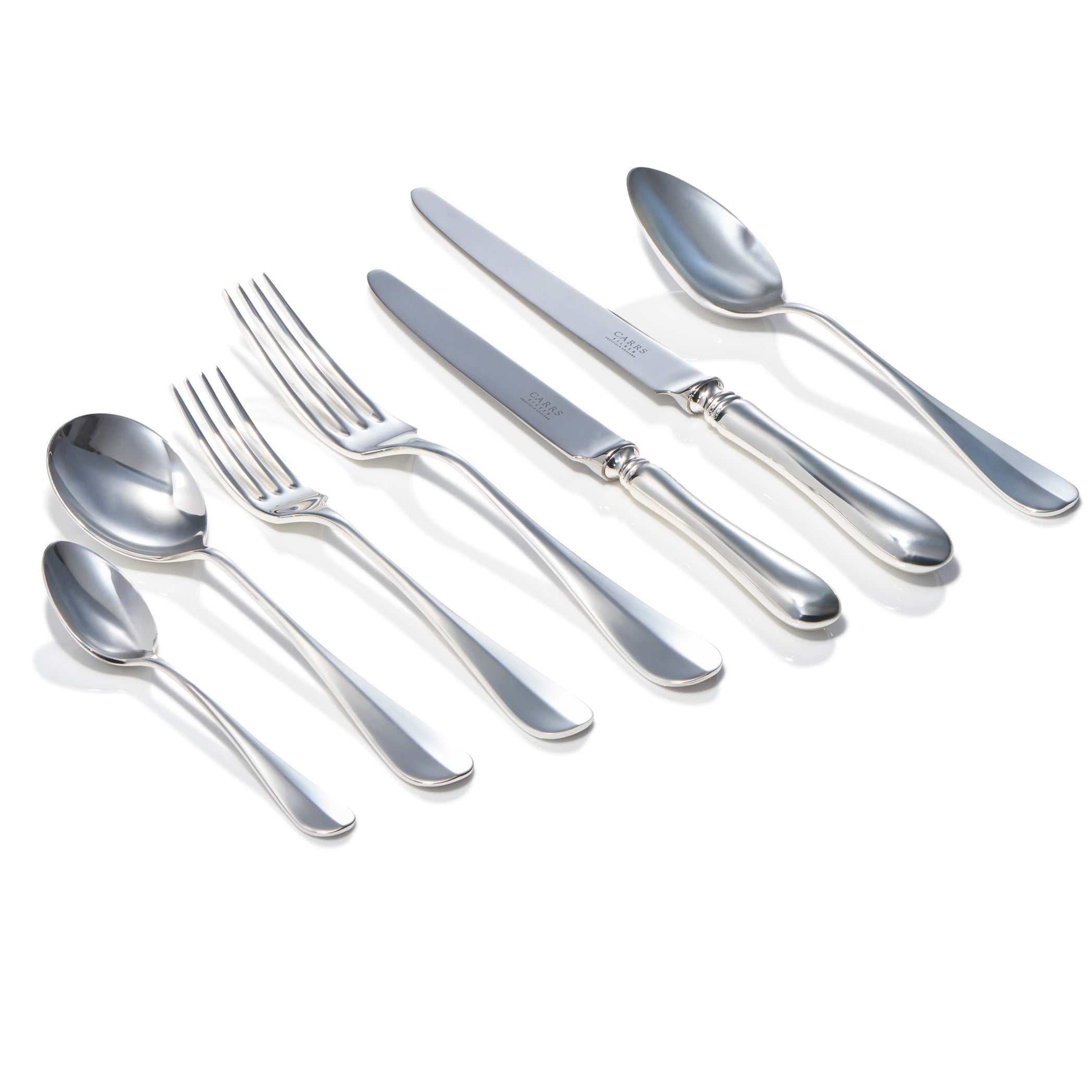Baguette Silver Plated 7 Piece Cutlery Set