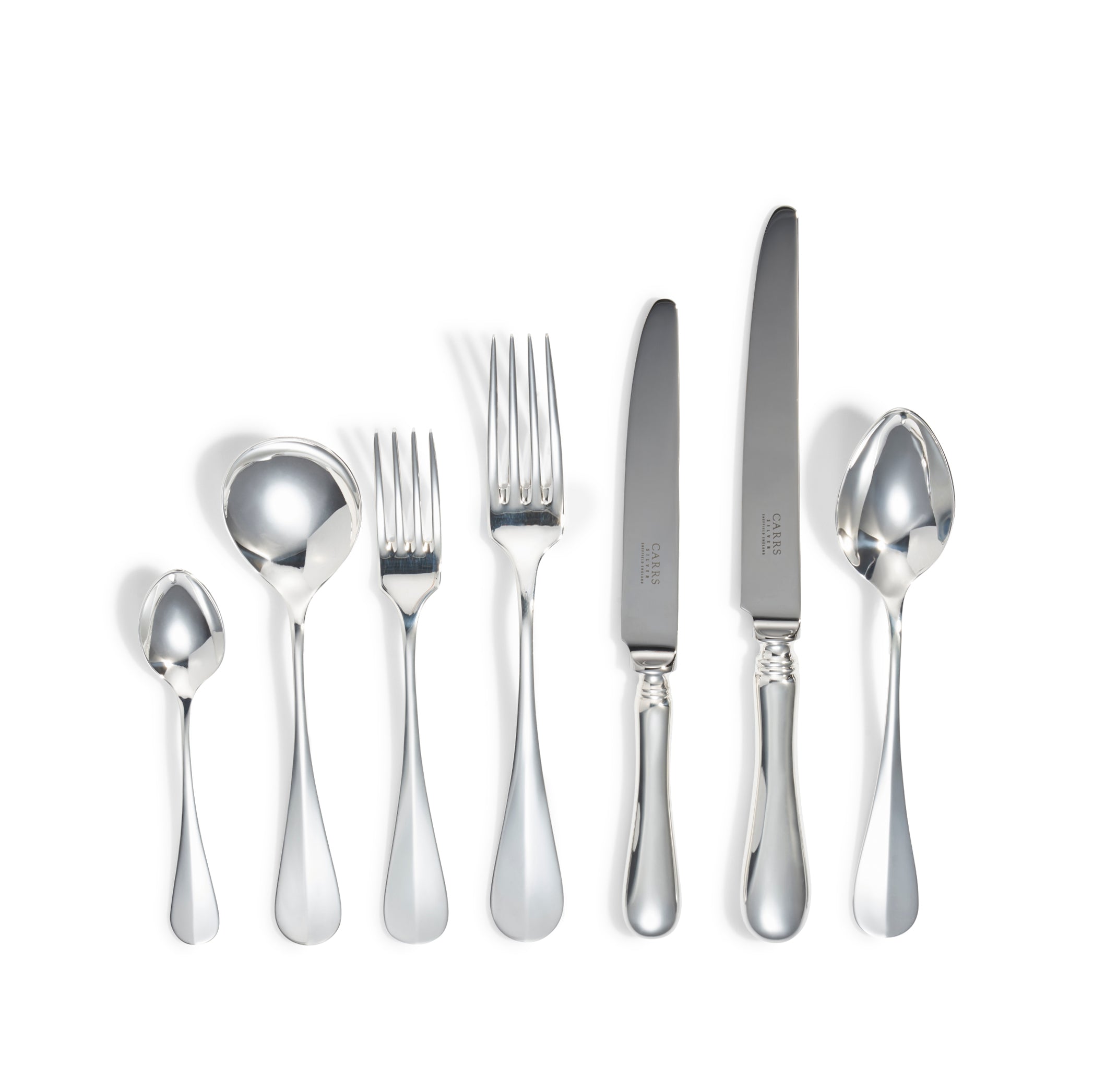Baguette Silver Plated 7 Piece Cutlery Set