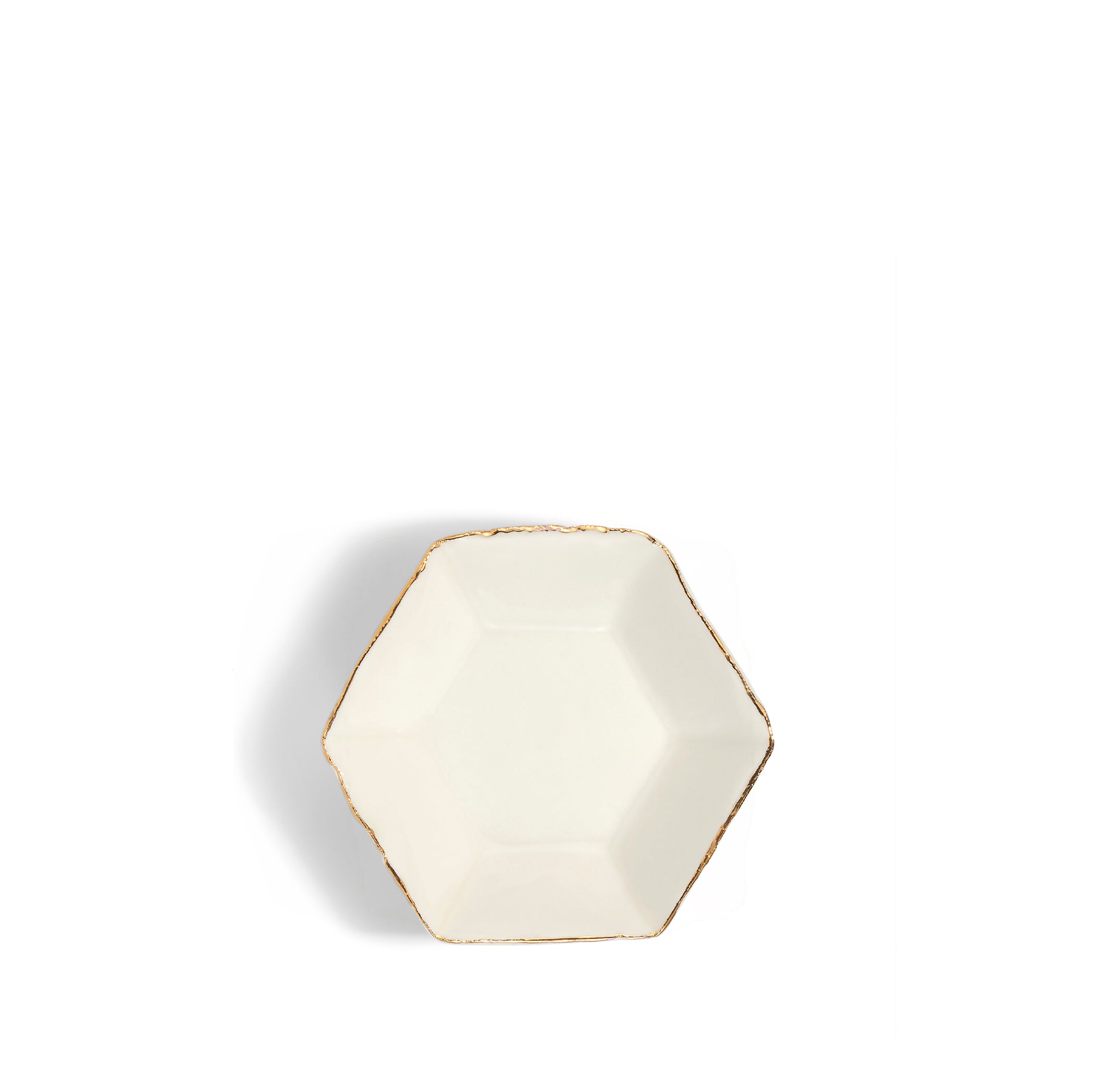 HB Jagged Hexagonal Dish, 8cm