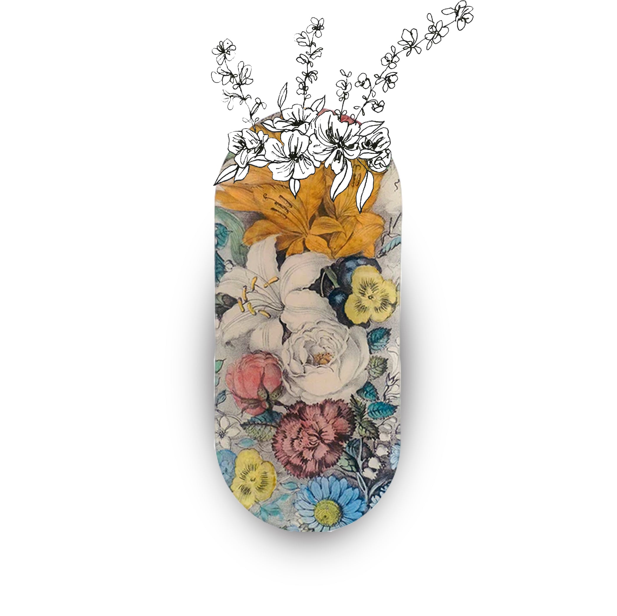 John Derian 'Home Bright' Oblong Tray, 15 x 30cm