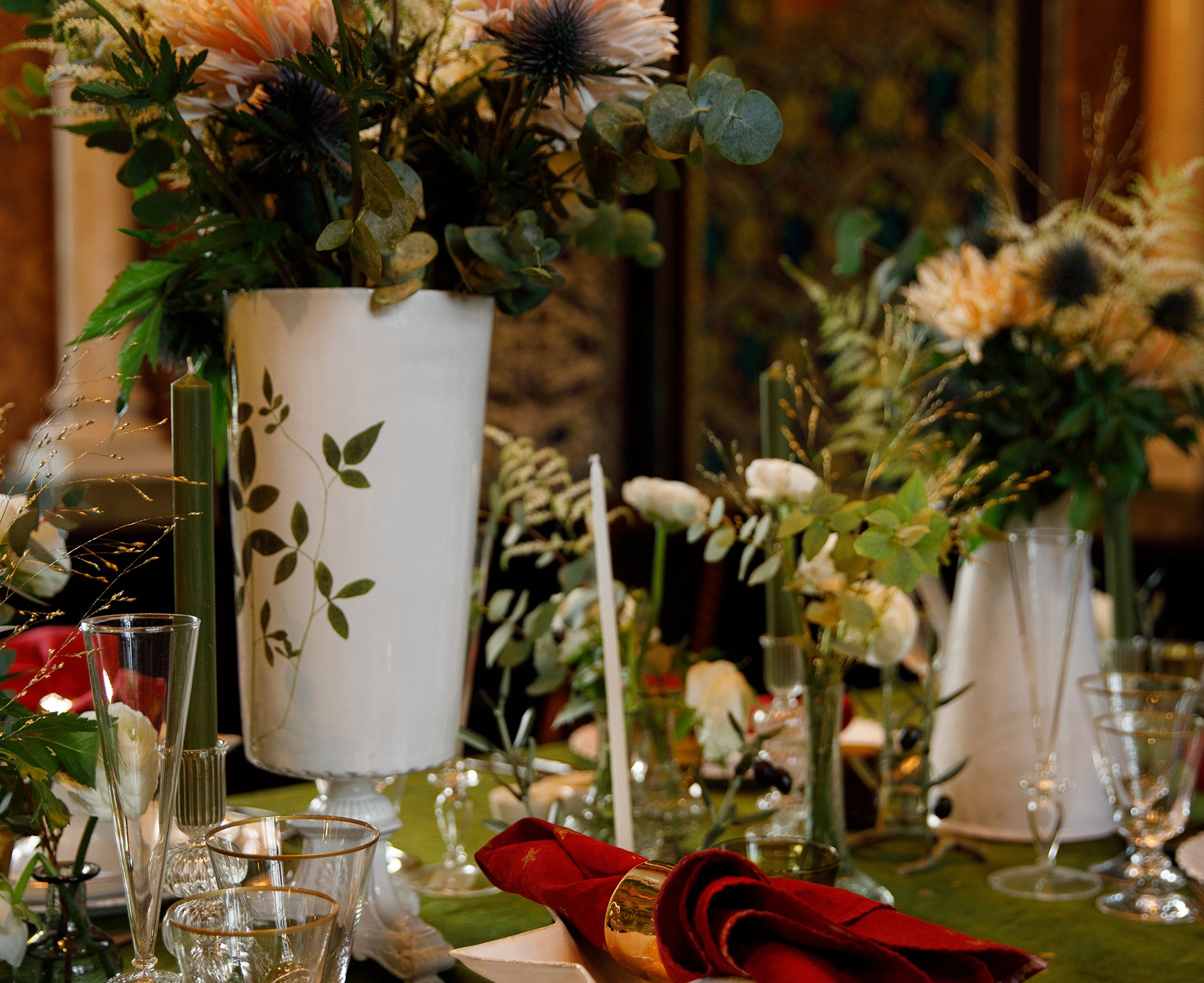 Jasmine Vase by Astier de Villatte, 44cm