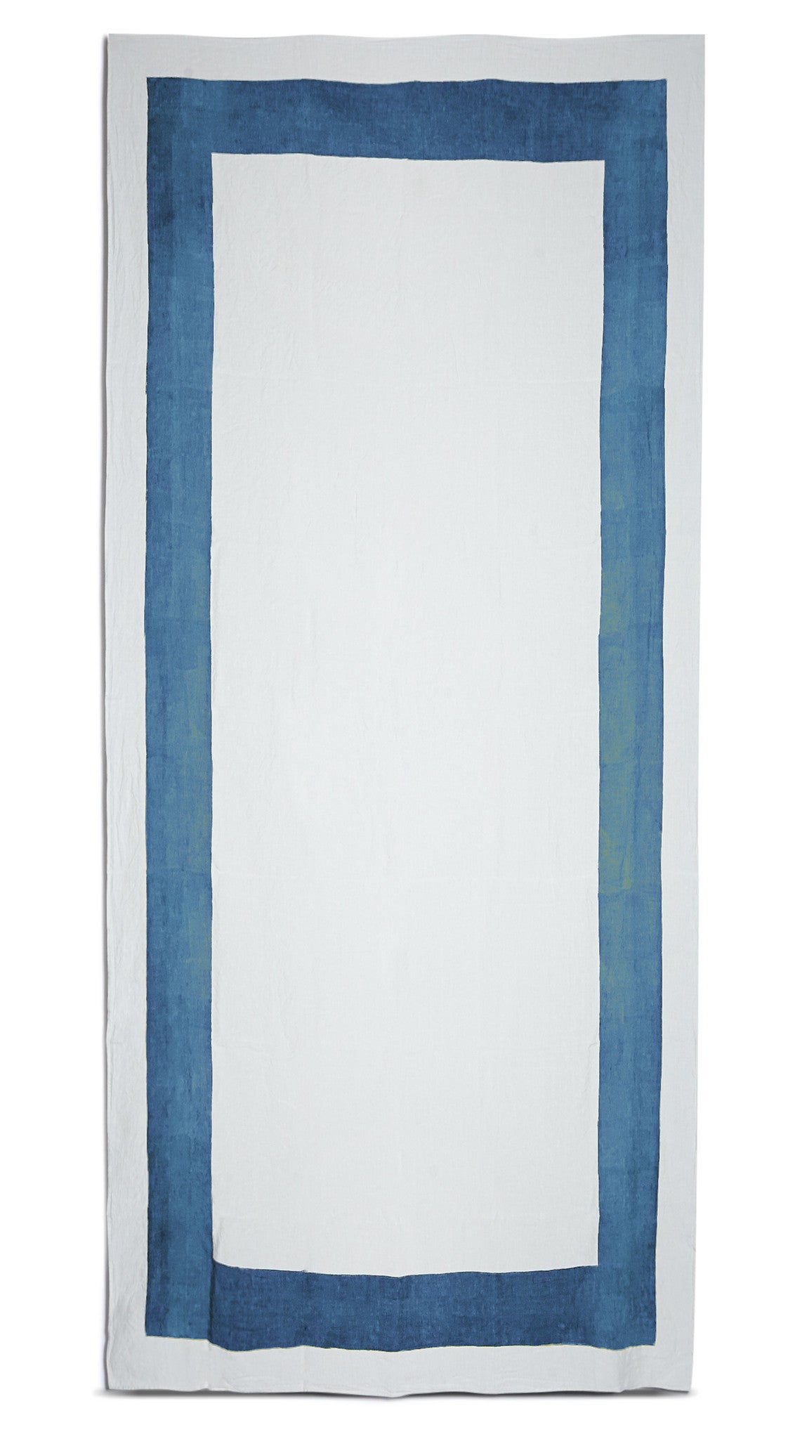 Cornice Linen Tablecloth in Sky Blue