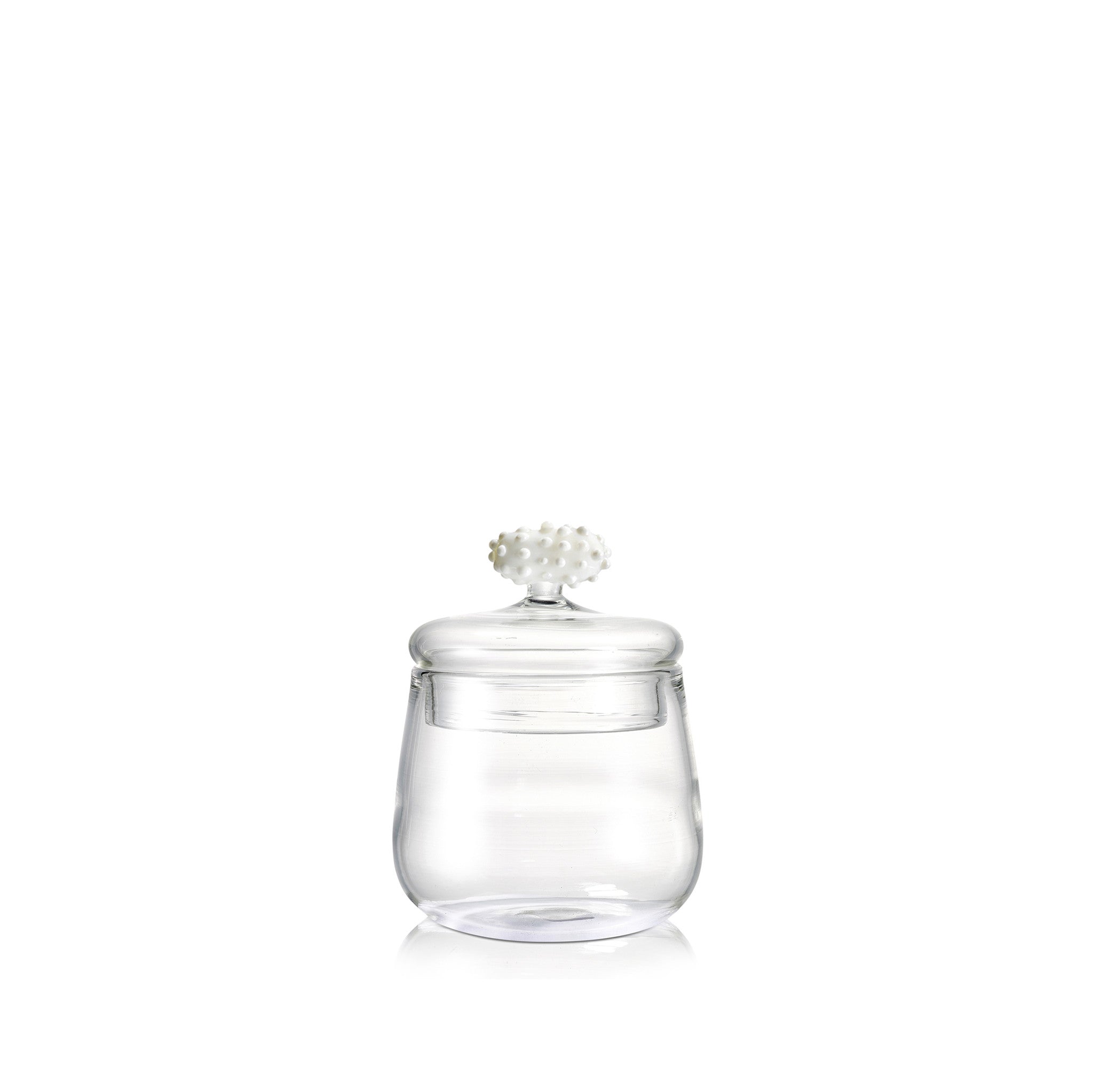 Glass Jam Jar with White Mulberry Lid