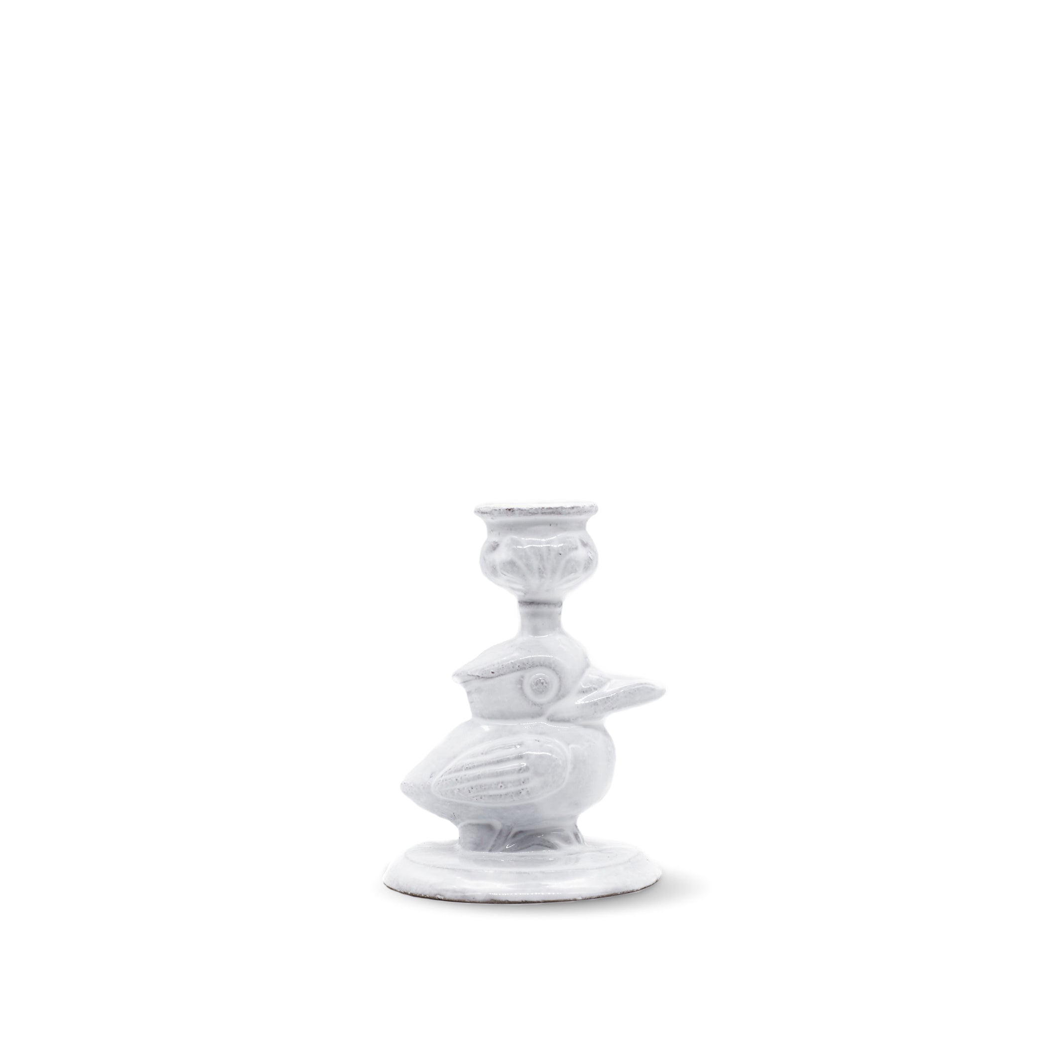 Birdie candlestick by Astier de Villatte, 10cm