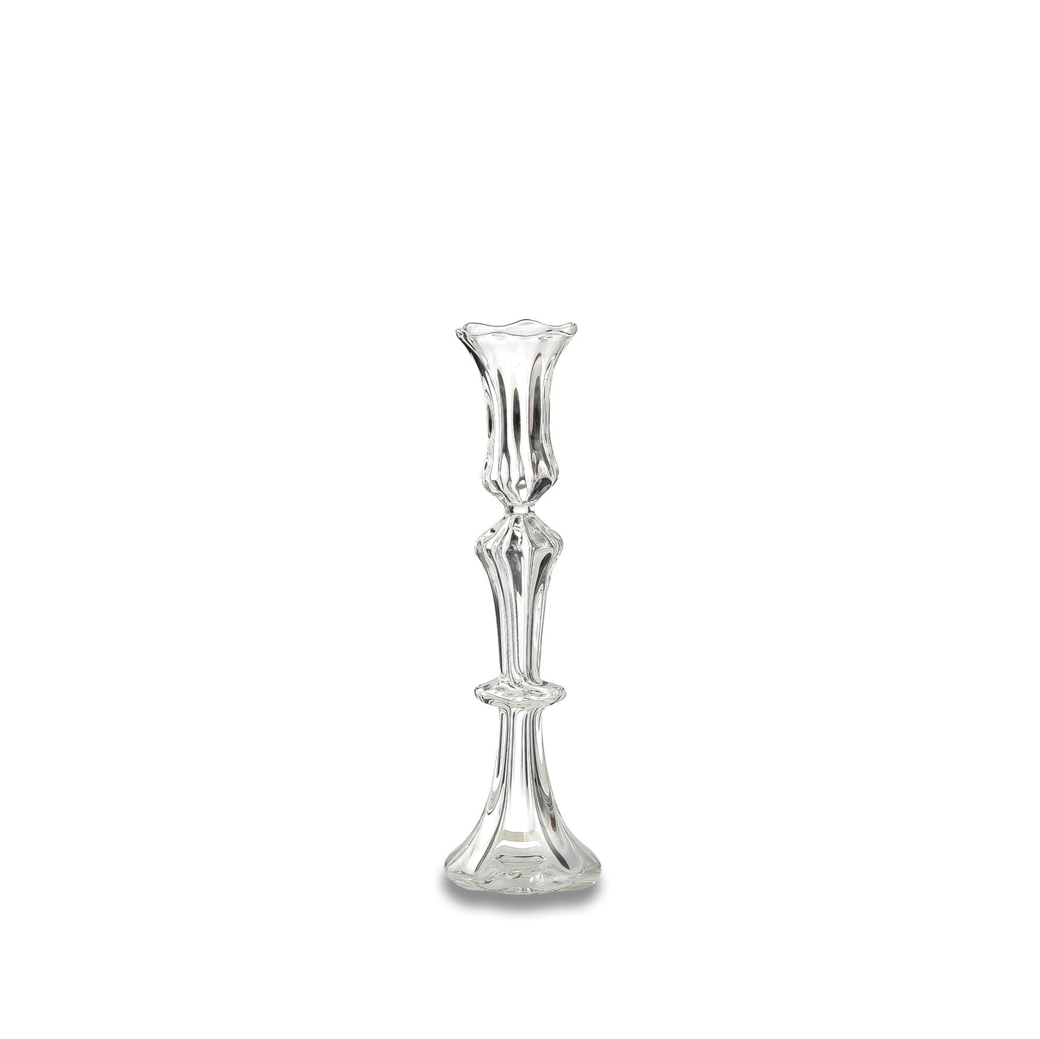 Clear Candlestick, Small 23cm