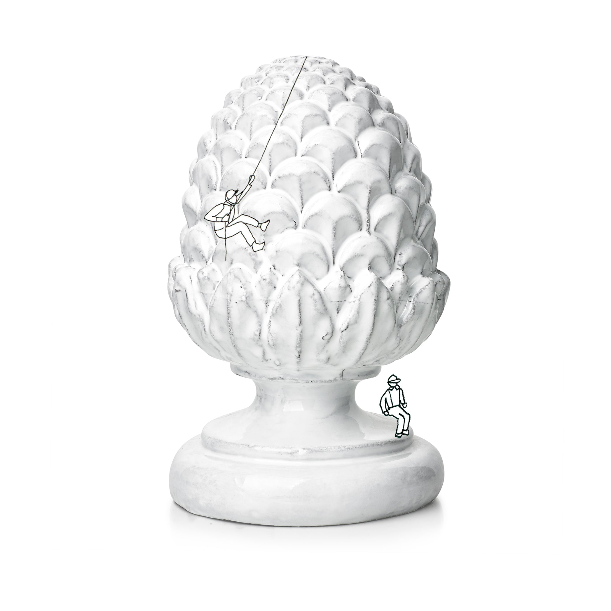 Pine Cone by Astier de Villatte, 29cm