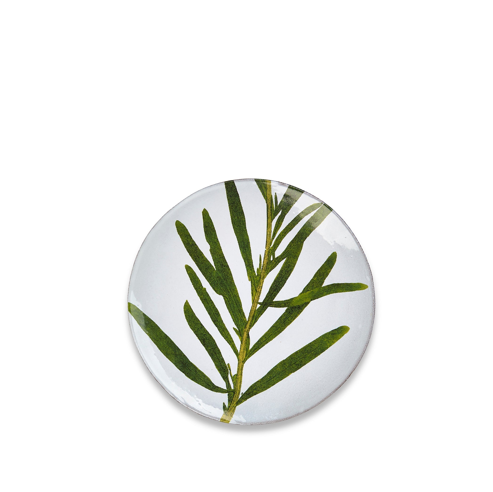 Reseda Leaf Plate by Astier de Villatte, 24cm