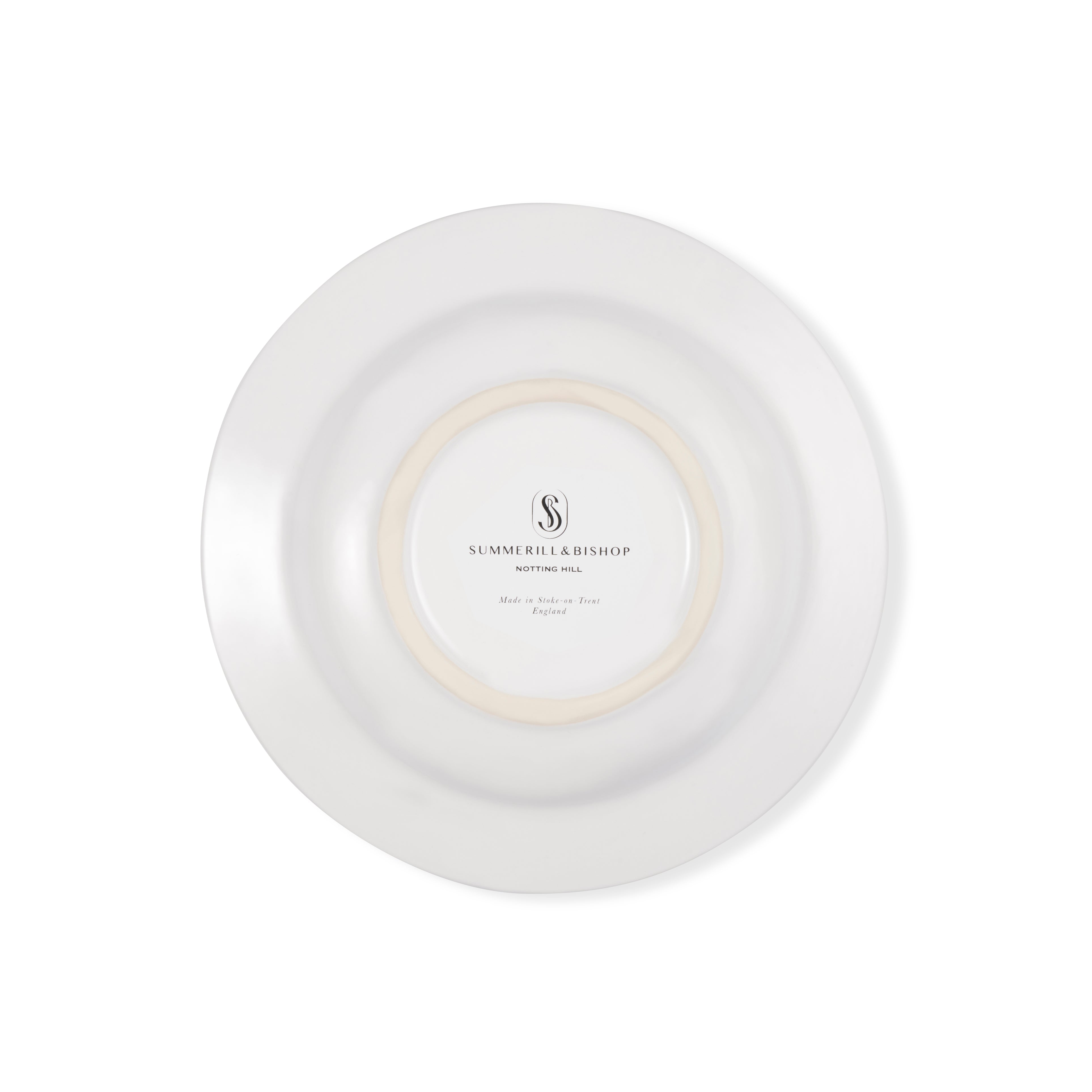 S&B Classic White Pasta Plate