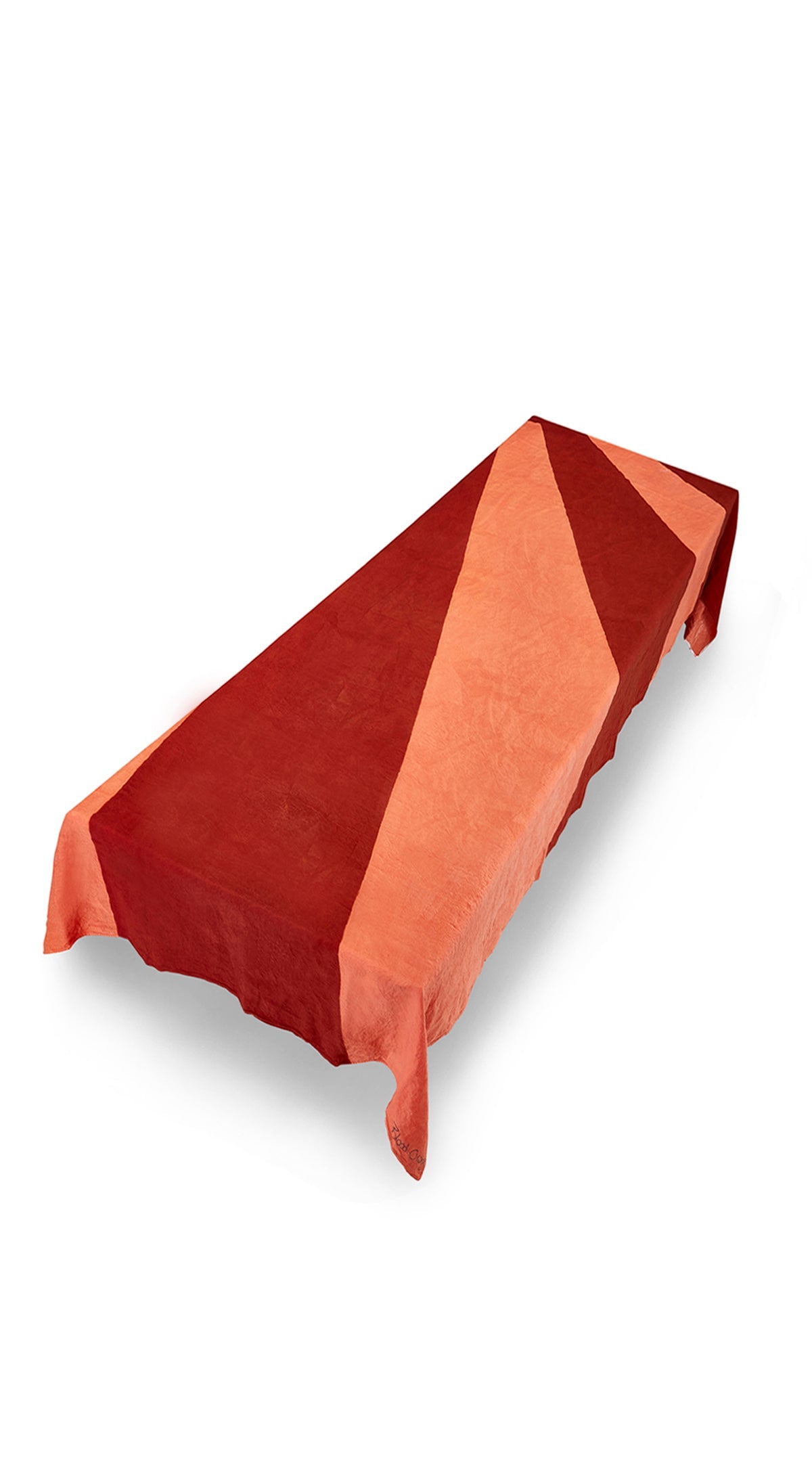 "Blood Orange" Summerill & Bishop x Skye Gyngell Linen Tablecloth