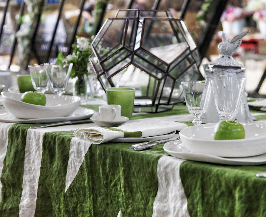 Pair of Peggy Candlesticks By Astier de Villatte, Large, 28cm