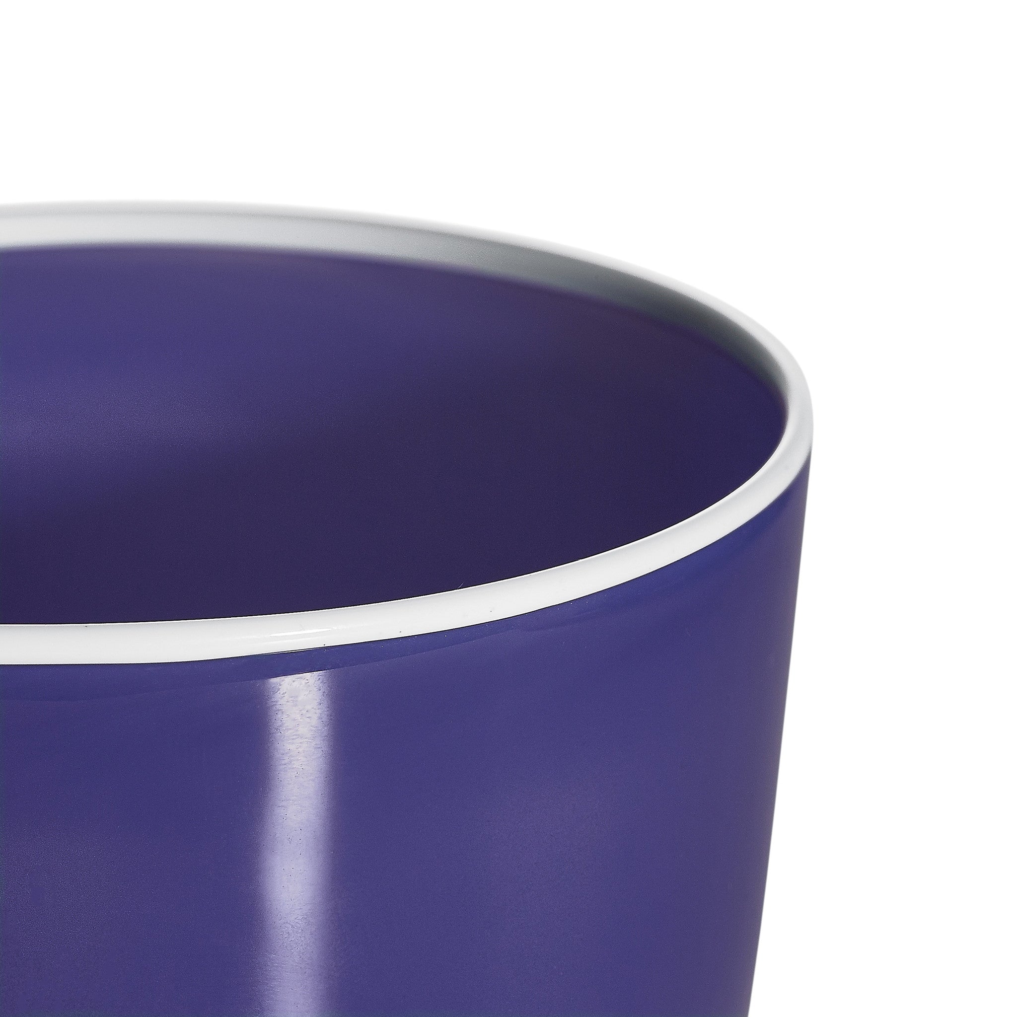 Handblown Bumba Glass in Purple, 30cl