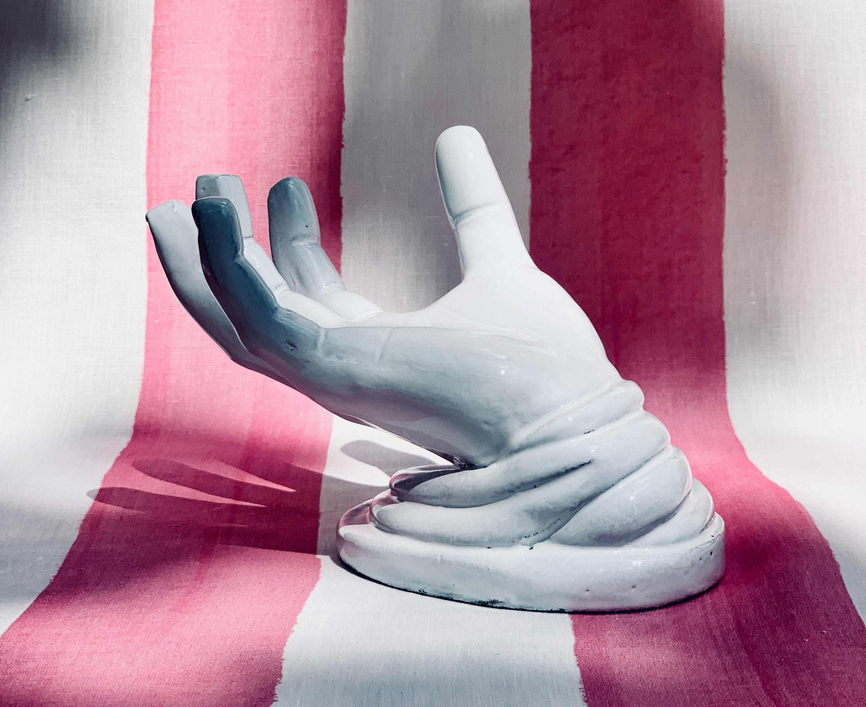 Hand Candle Stand by Astier de Villatte, 18.5cm