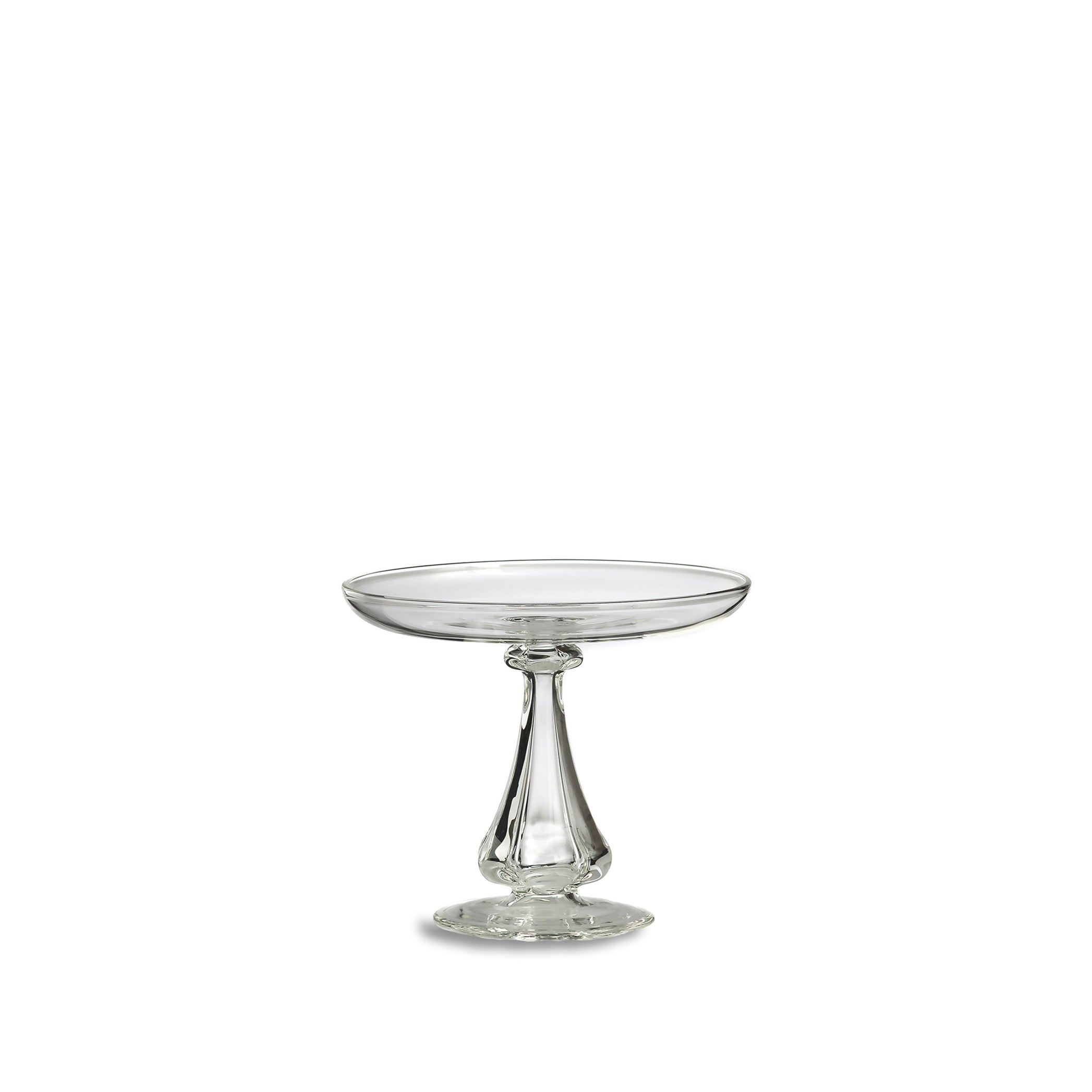 Eleanor Cake Stand and Dome in Clear, Small 19cm