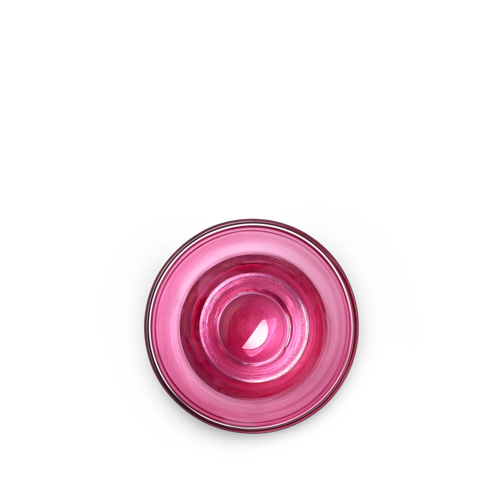 Handblown Clair Glass in Fuchsia Pink, 20cl