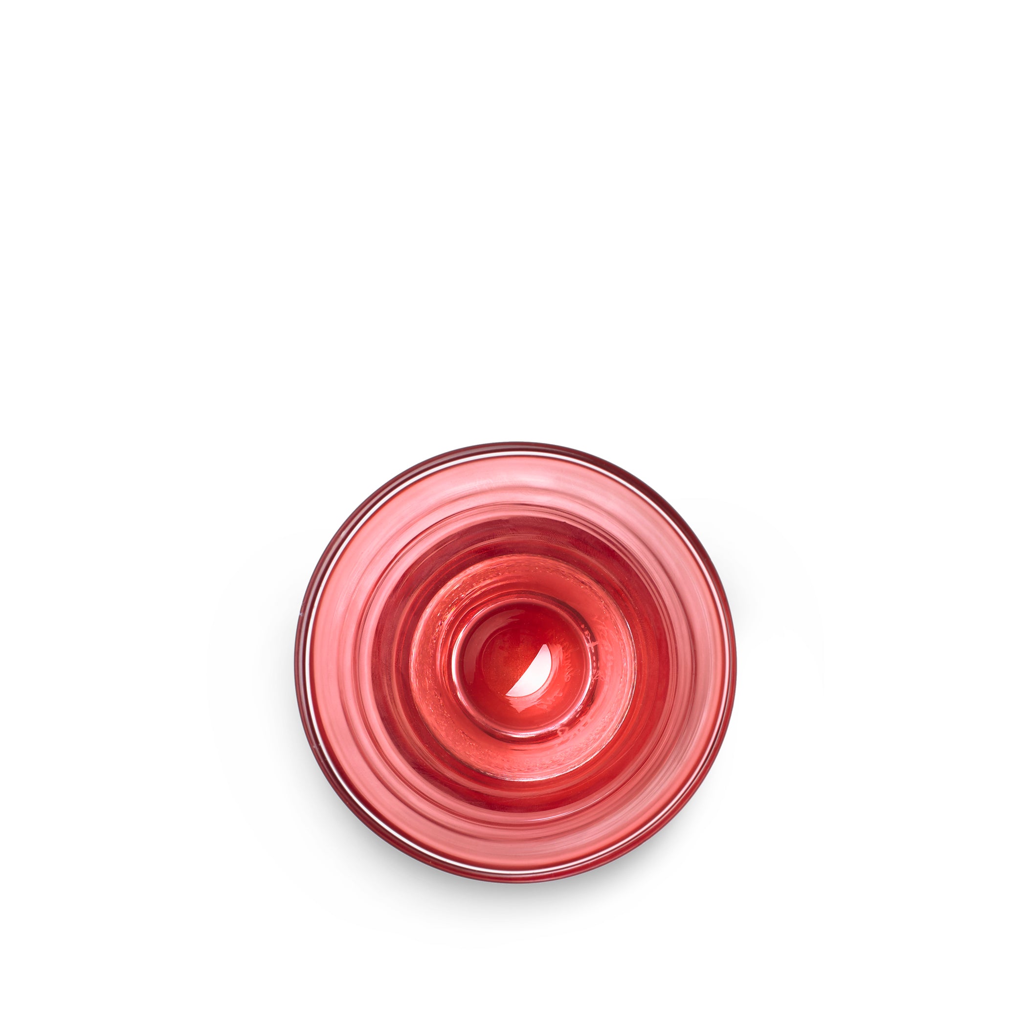 Handblown Glass 'Clair' Tumbler in Rust Red, 20cl