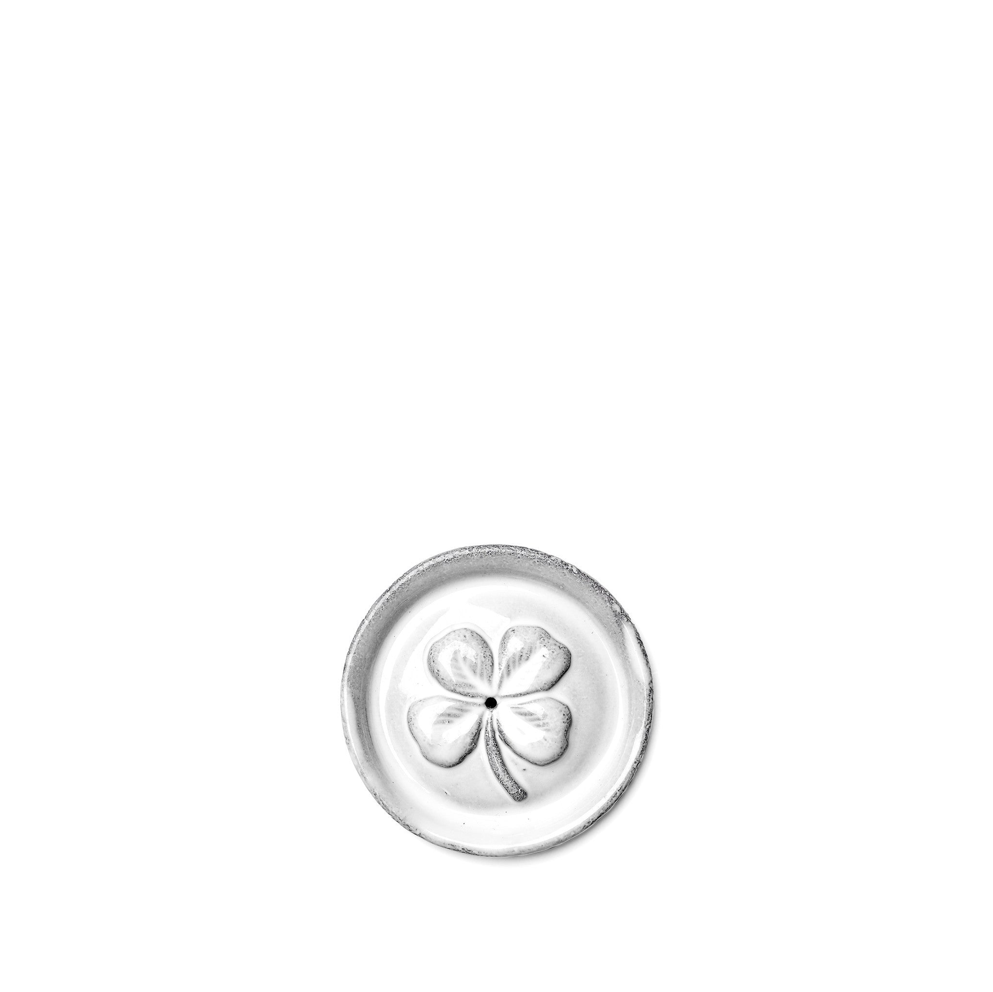 Chance Incense Burner on Saucer by Astier de Villatte, 7cm