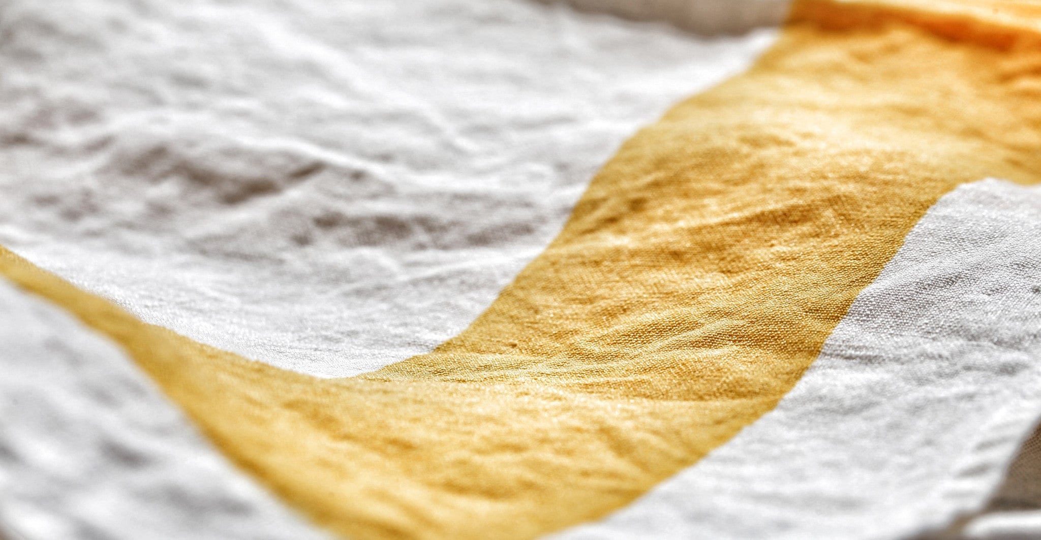 Cornice Linen Napkin in Lemon Yellow, 50x50cm