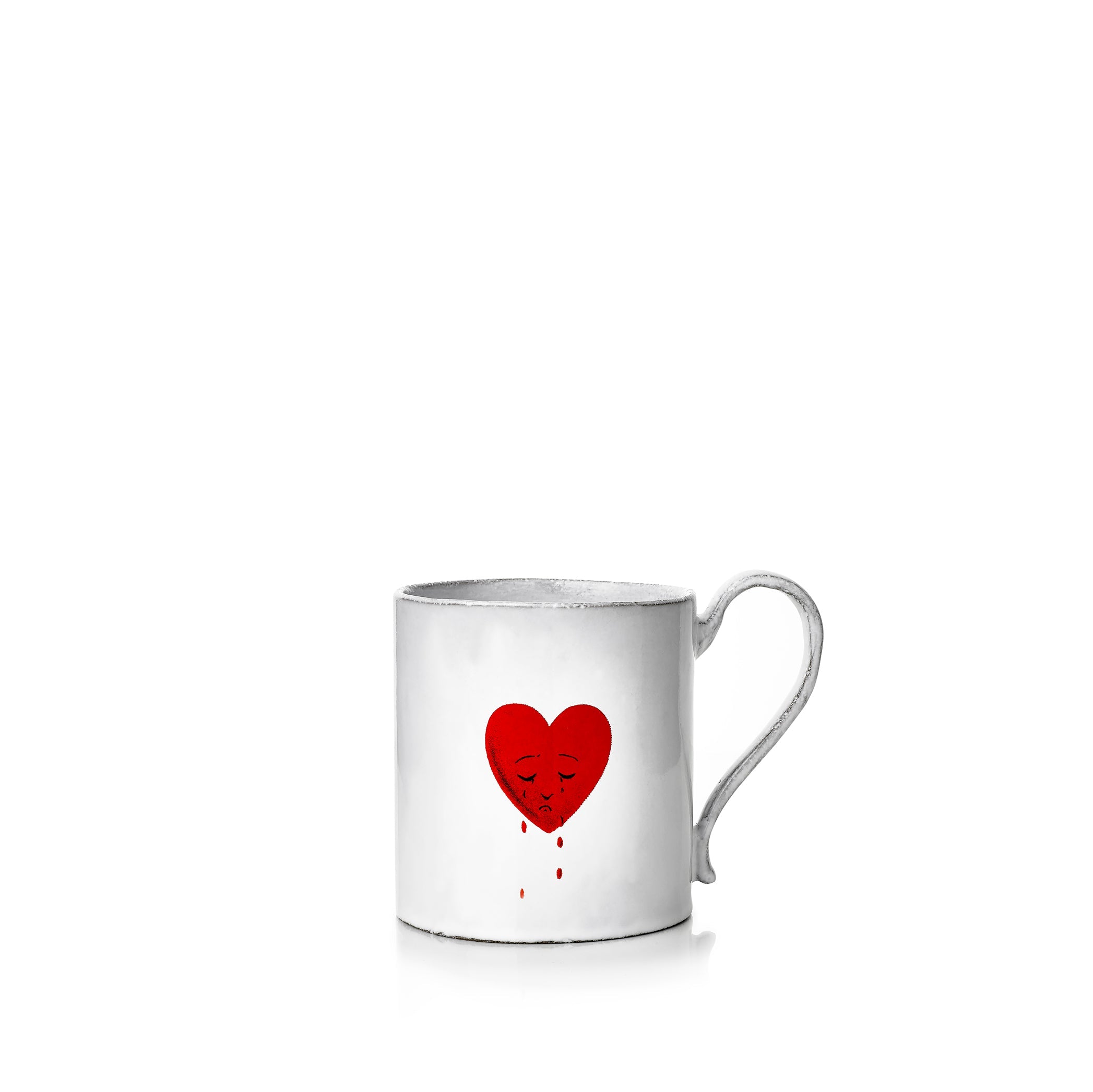 Crying Heart Mug by Astier de Villatte, 9cm