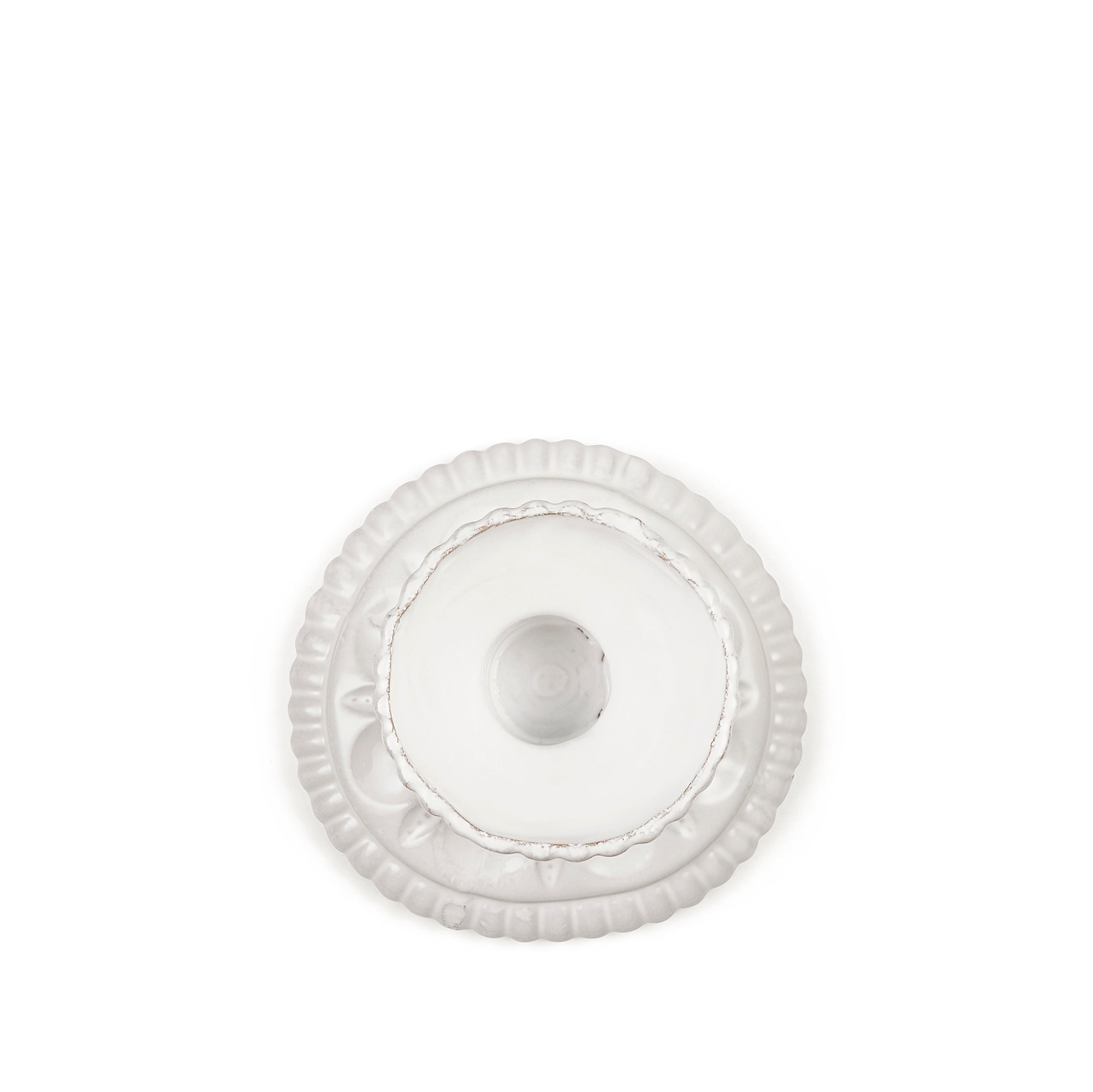 Pair of Gisele Candlesticks by Astier de Villatte, 25cm