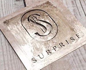 Handmade Extra Large Salad Bowl with Gold Glaze, 43cm