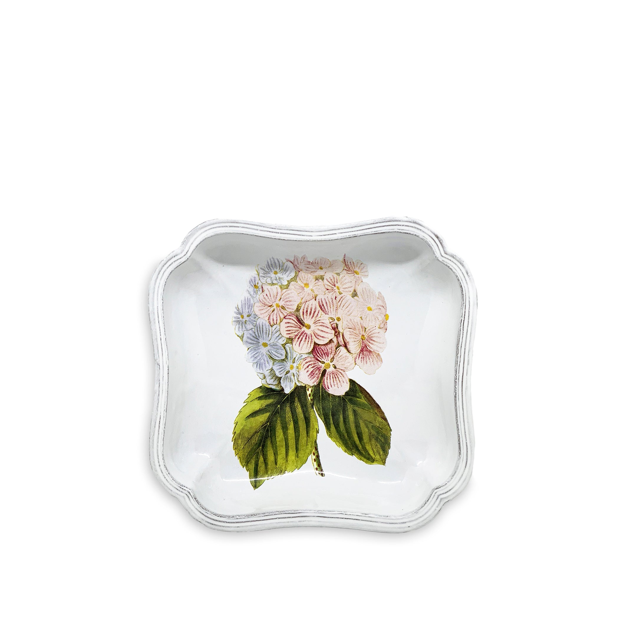 Hydrangea Soup Plate by Astier de Villatte, 21cm
