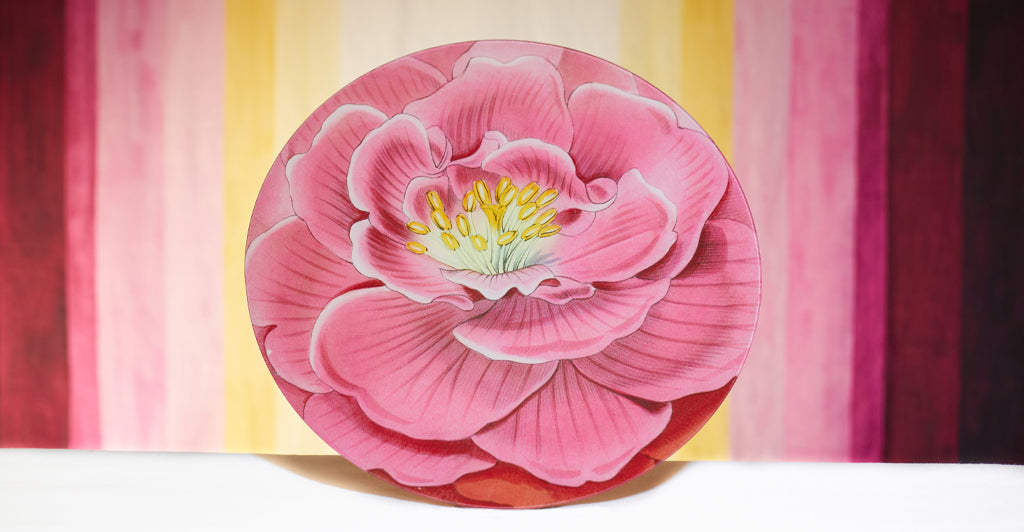 John Derian 'Camellia' Round Platter, 40cm