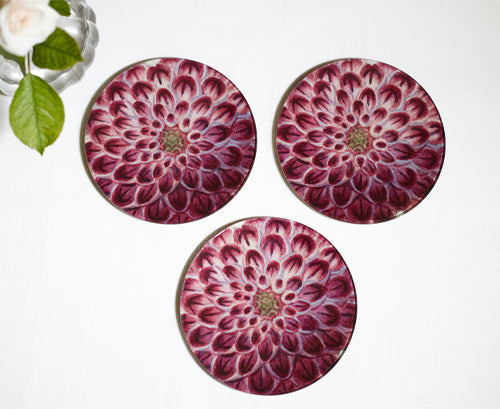 John Derian 'Pansy Honeysuckle & Morning Glory' Plate, 28cm