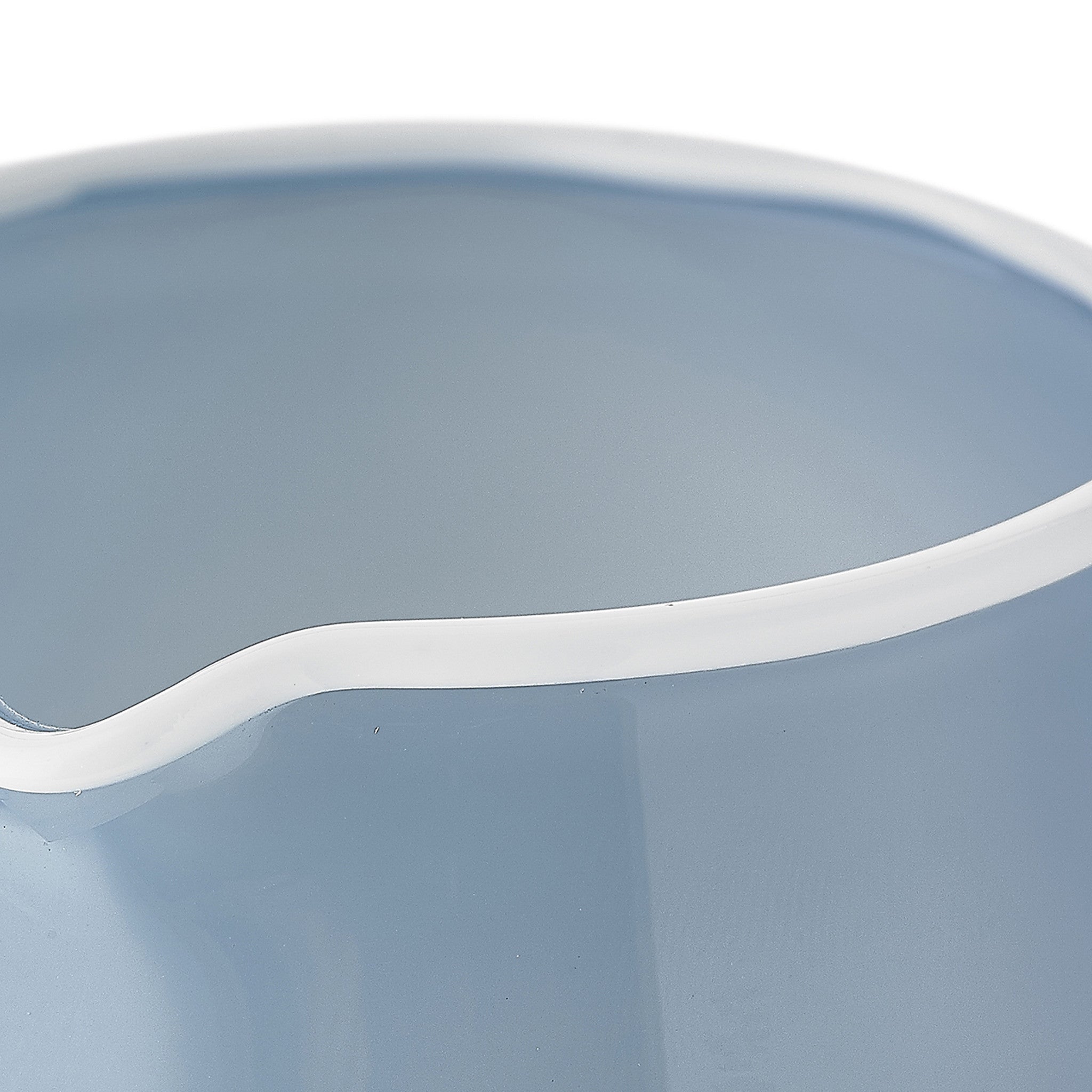 Handblown Glass Bumba Jug in Powder Blue, 3lt