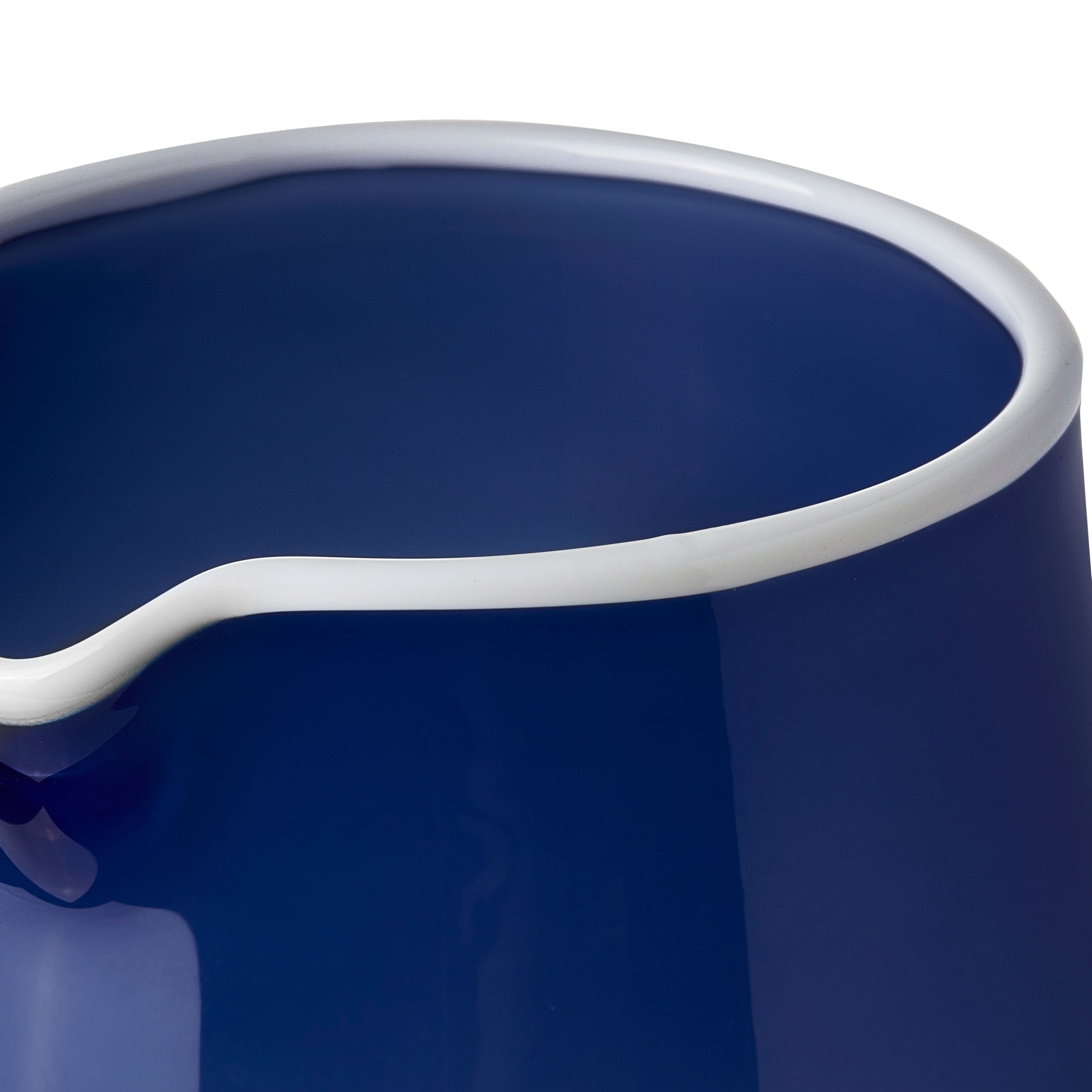 Handblown Glass Bumba Jug in Midnight Blue, 3lt