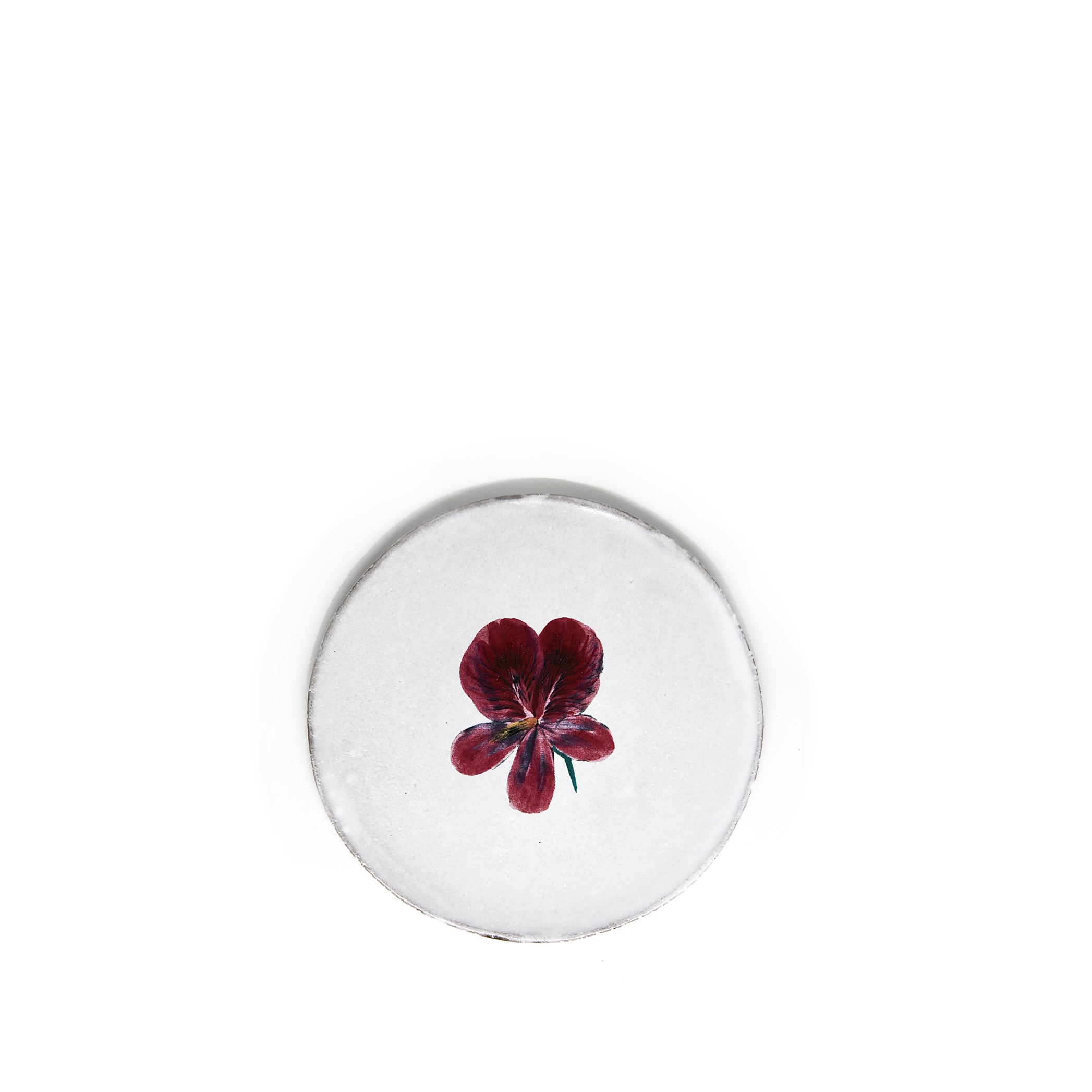 Pelargonium Saucer by Astier de Villatte, 16.5cm