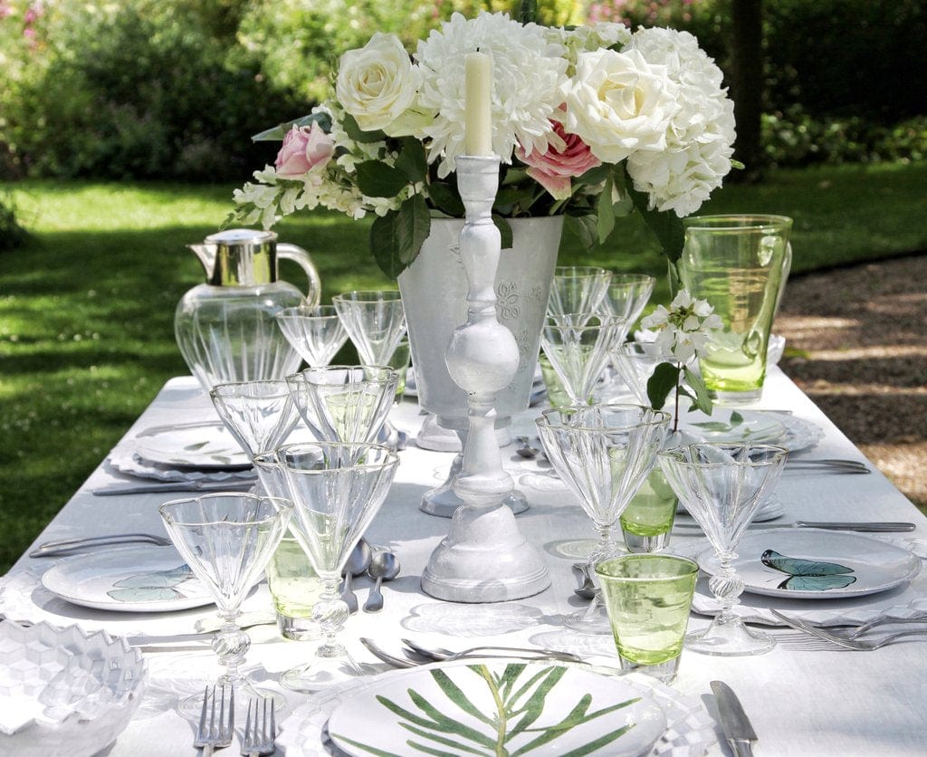 Genista Leaf Plate by Astier de Villatte, 24cm