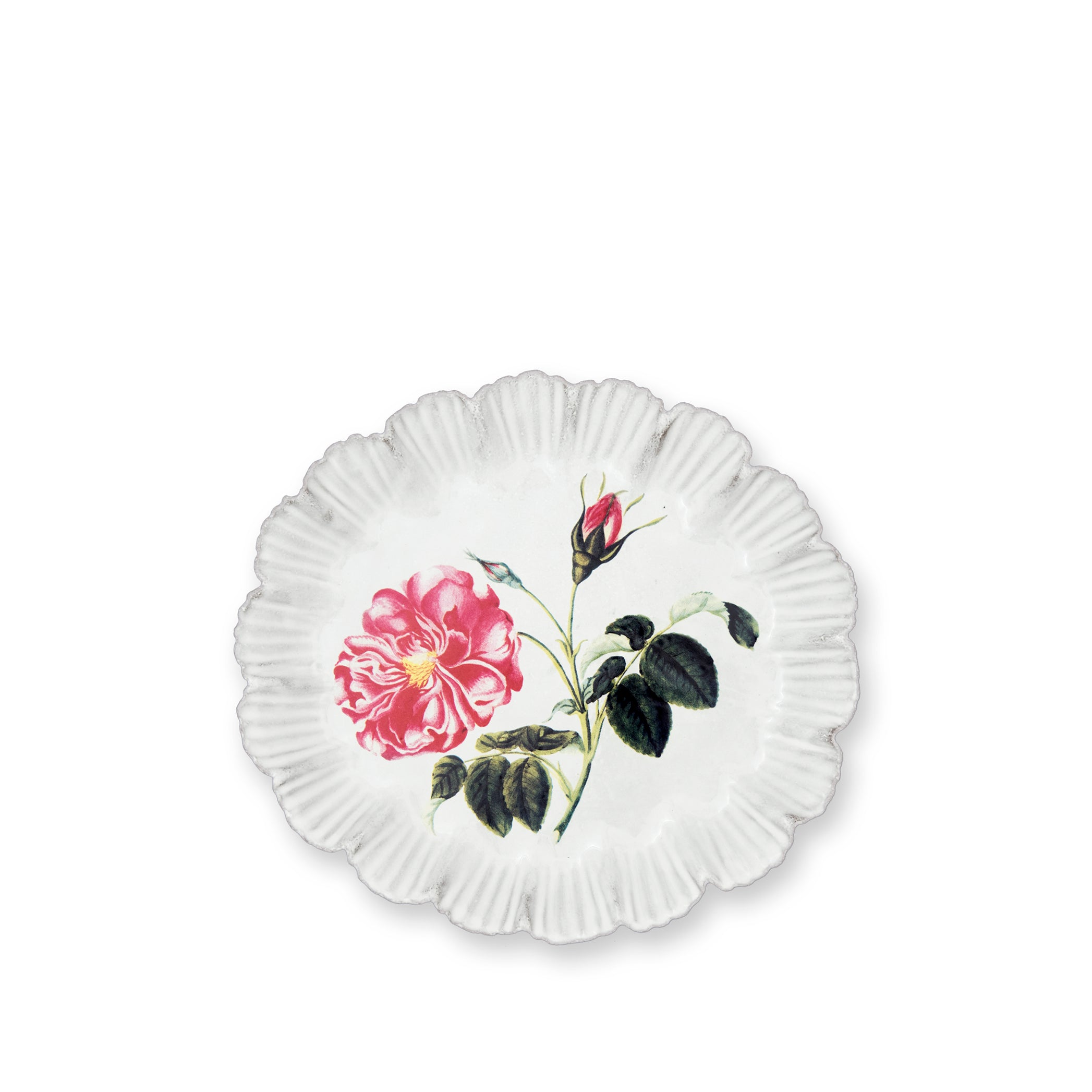 Rose Dinner Plate by Astier de Villatte, 26cm