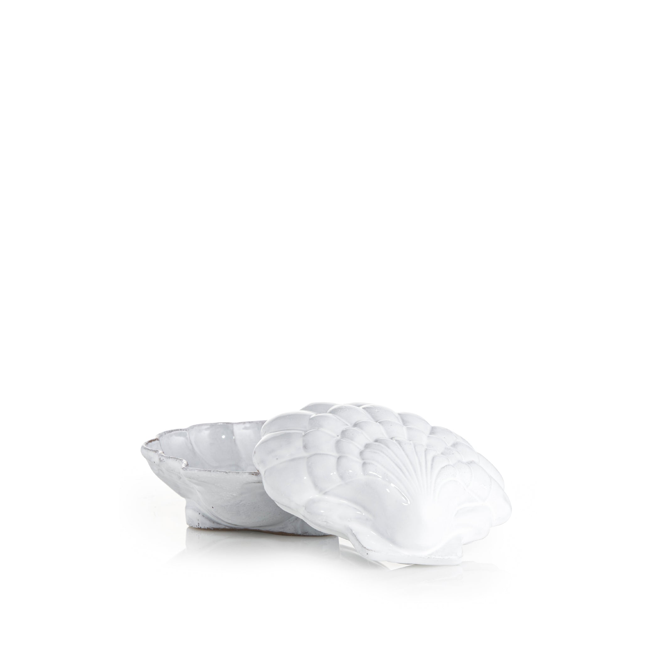 Shell Box by Astier de Villatte, 13.5cm