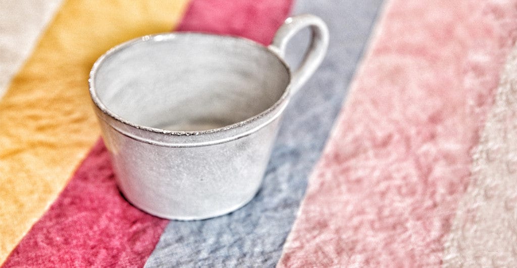 Simple Hot Chocolate Cup by Astier de Villatte, 11cm