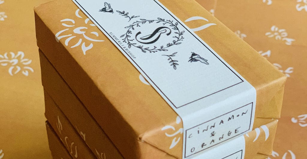 Summerill & Bishop Cinnamon & Orange Handmade Soap, 100g