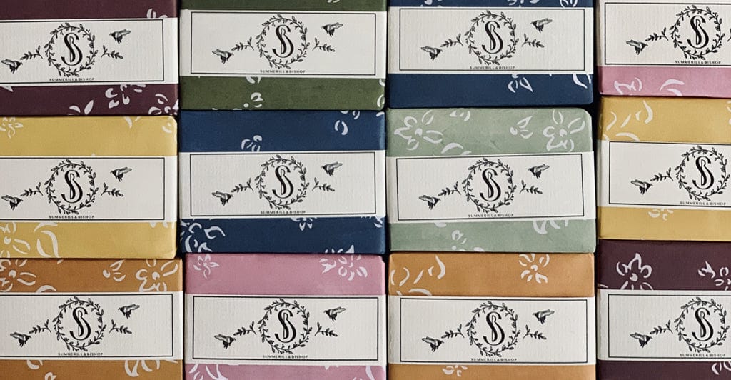 Summerill & Bishop Eucalyptus, Mint & Lemon Handmade Soap, 100g
