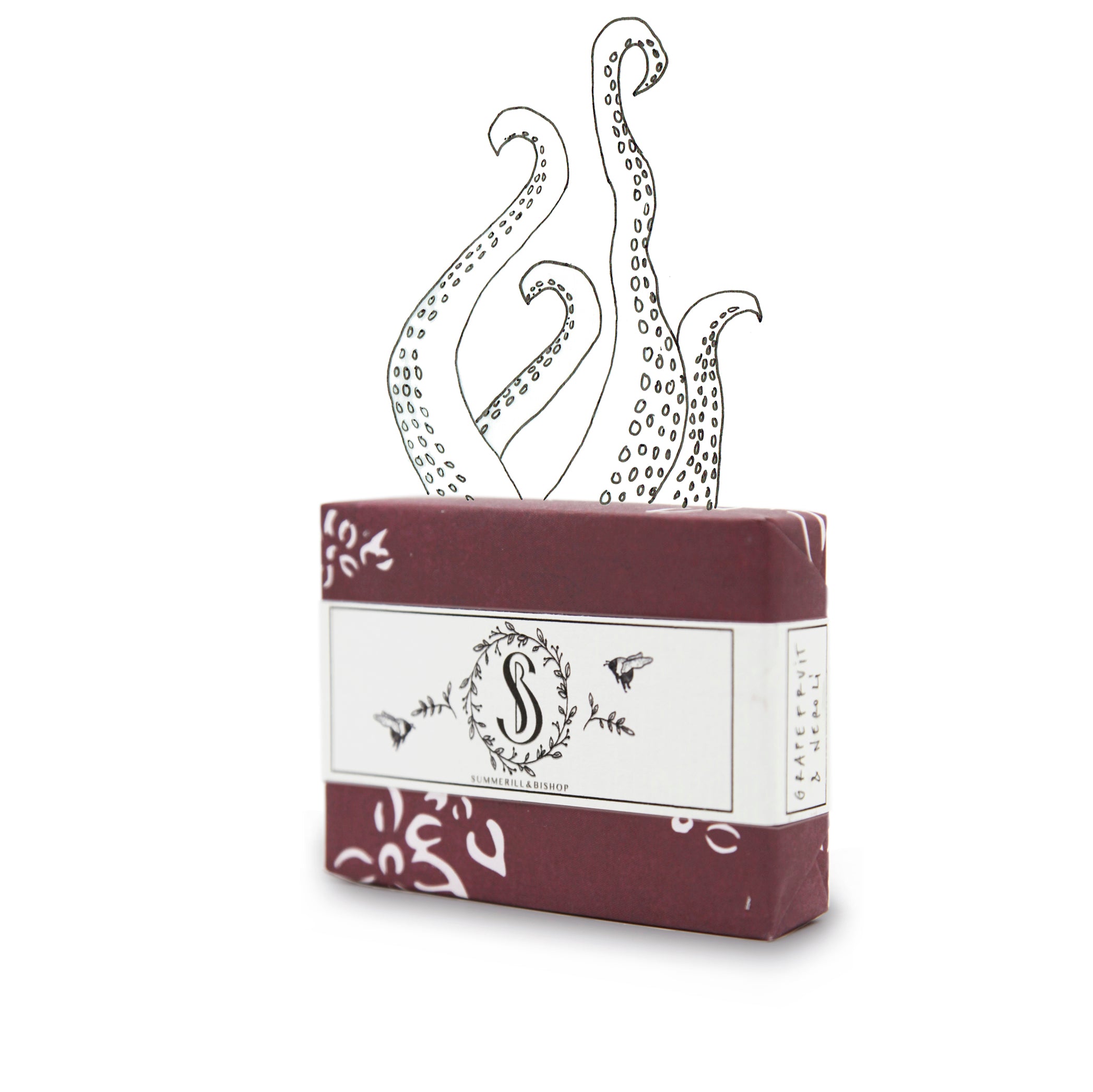 Summerill & Bishop Grapefruit & Neroli Handmade Soap, 100g