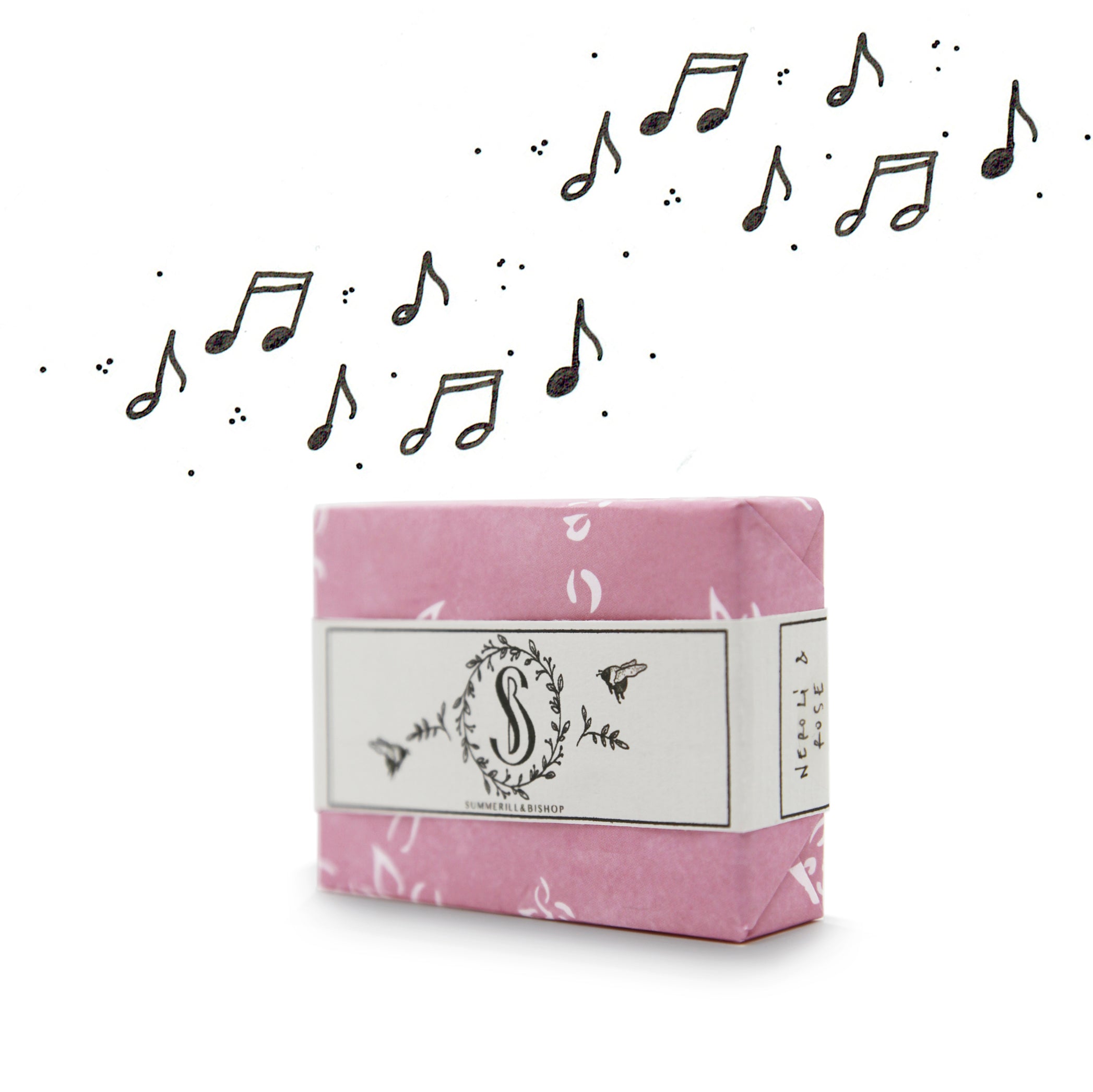 Summerill & Bishop Neroli & Rose Handmade Soap, 100g