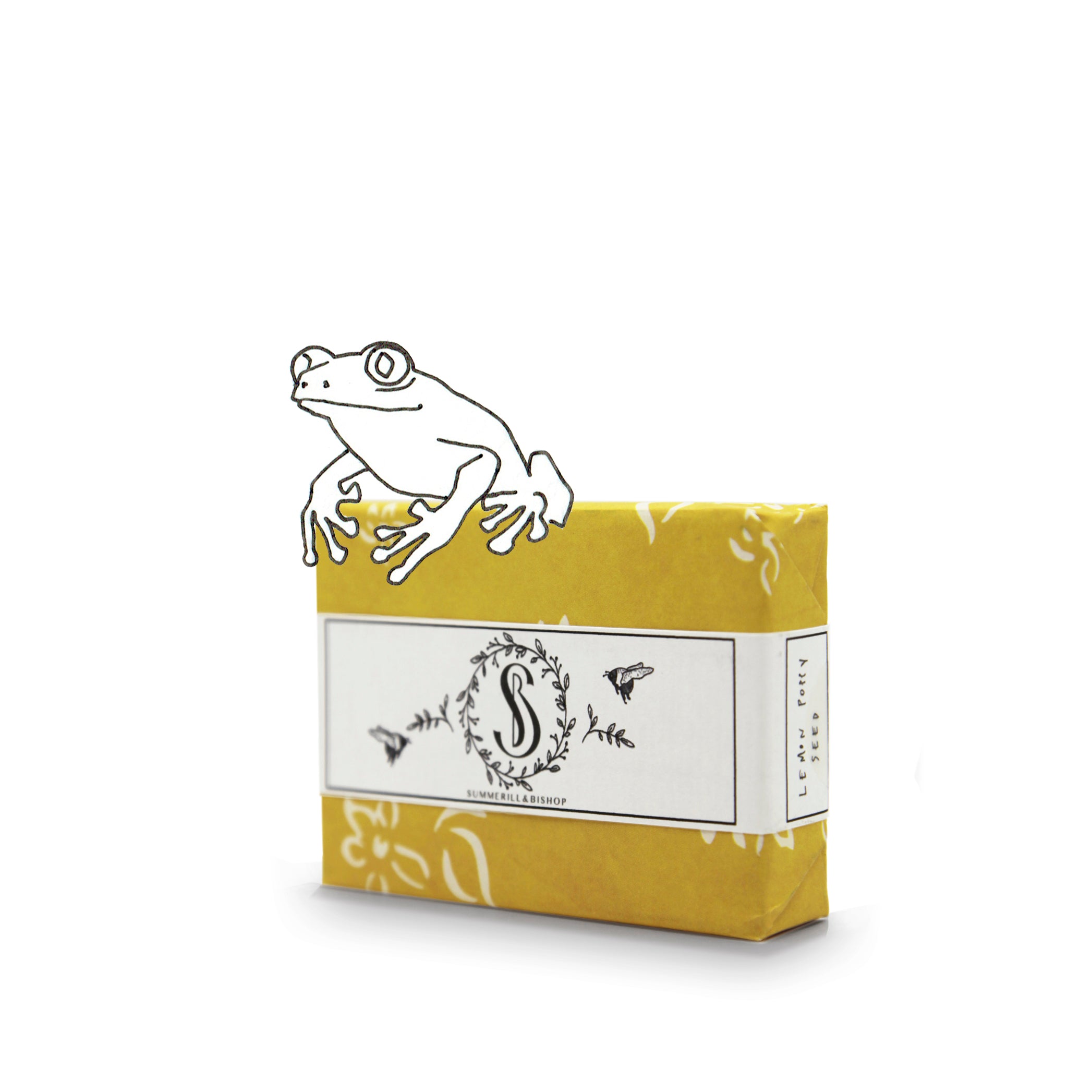 Summerill & Bishop Lemon & Poppyseed Handmade Soap, 100g