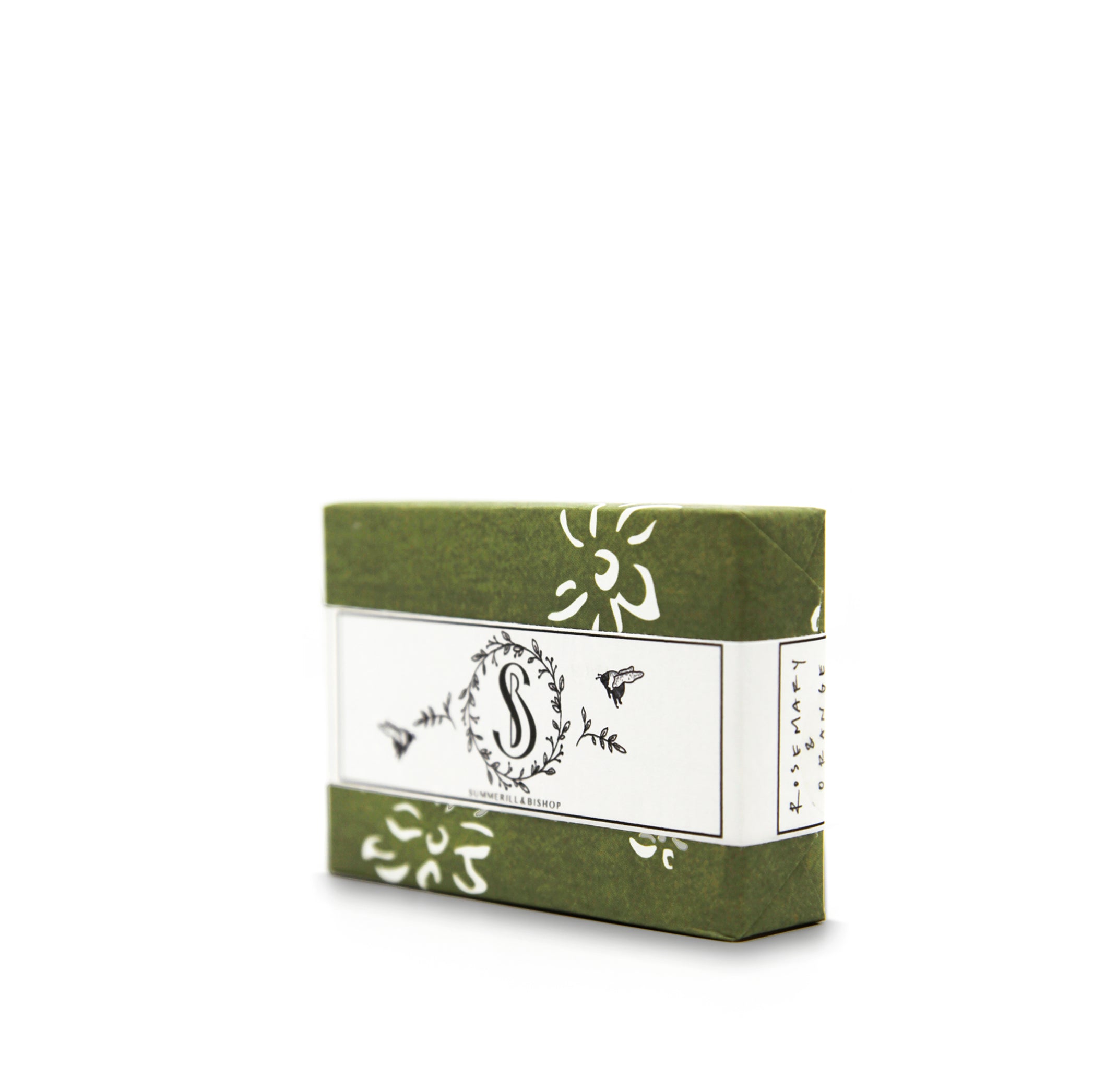 Summerill & Bishop Rosemary & Orange Handmade Soap, 100g