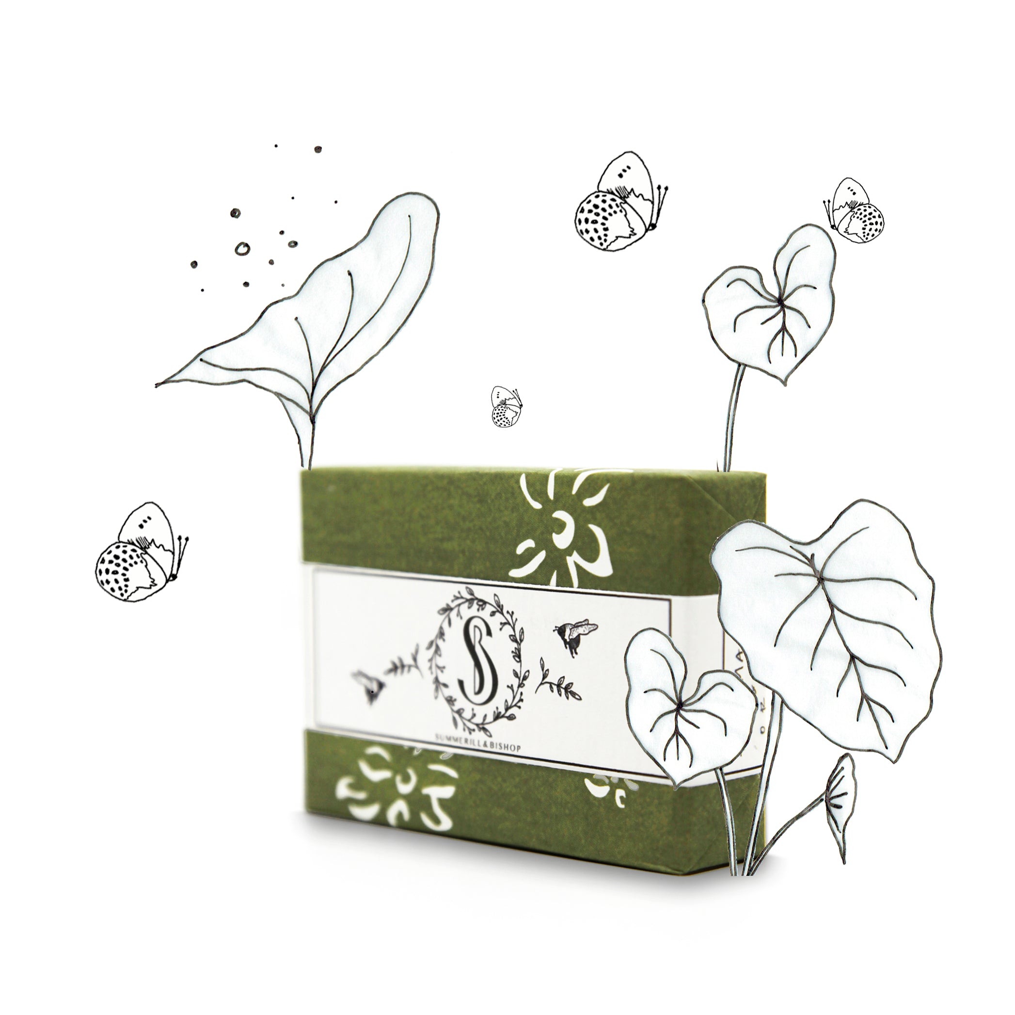 Summerill & Bishop Rosemary & Orange Handmade Soap, 100g