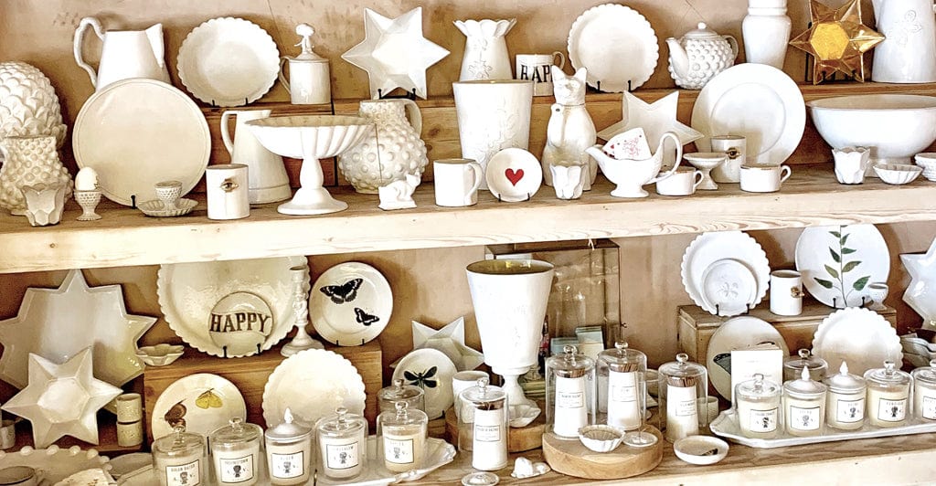 Setsuko Cat Vase by Astier de Villatte, 22.5cm