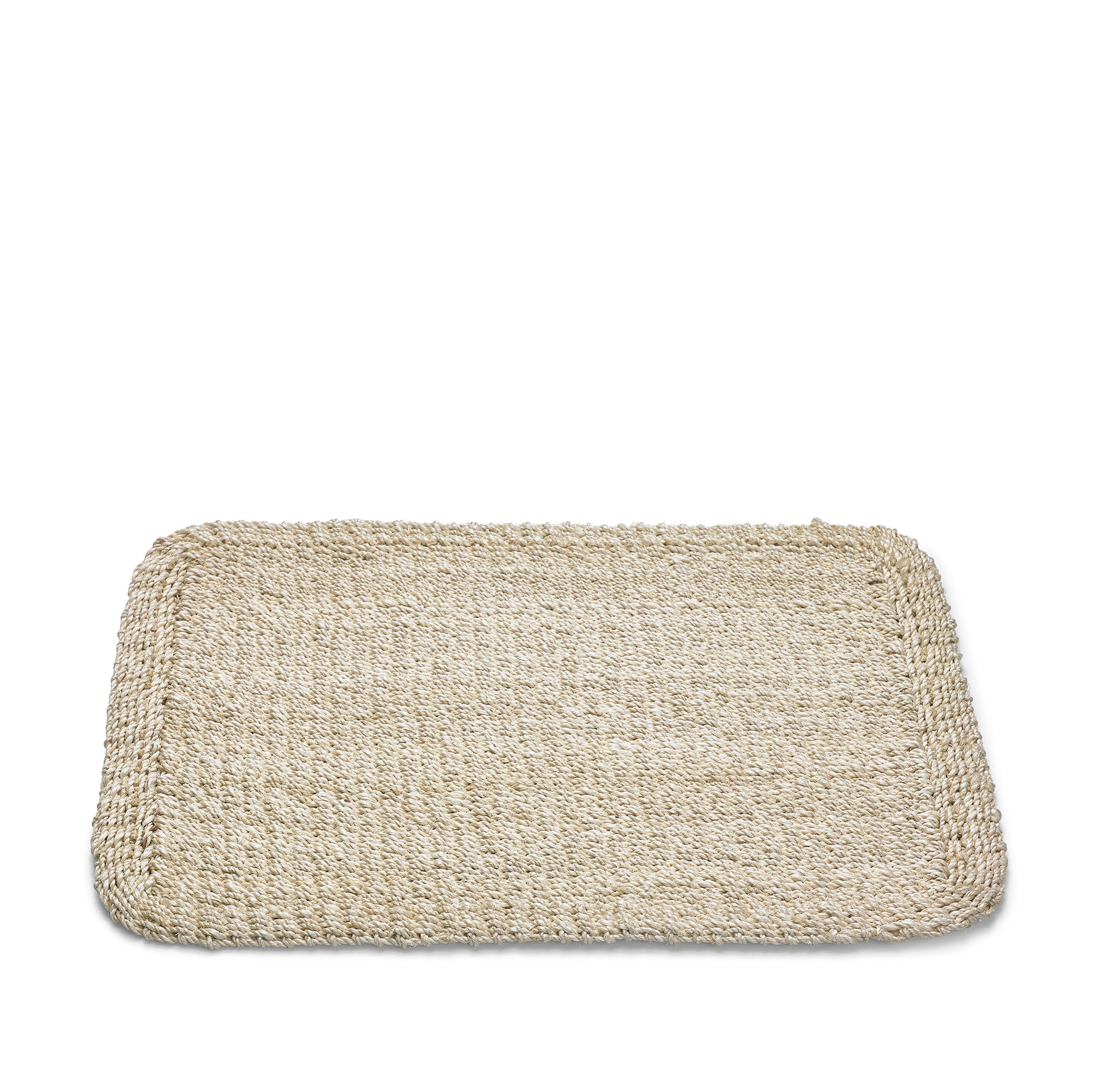Abaca Woven Rectangular Placemat in Cream