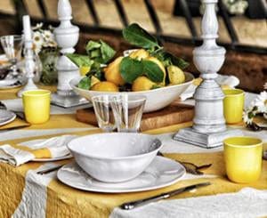 Pair of Balustre Candlesticks By Astier de Villatte, 49cm