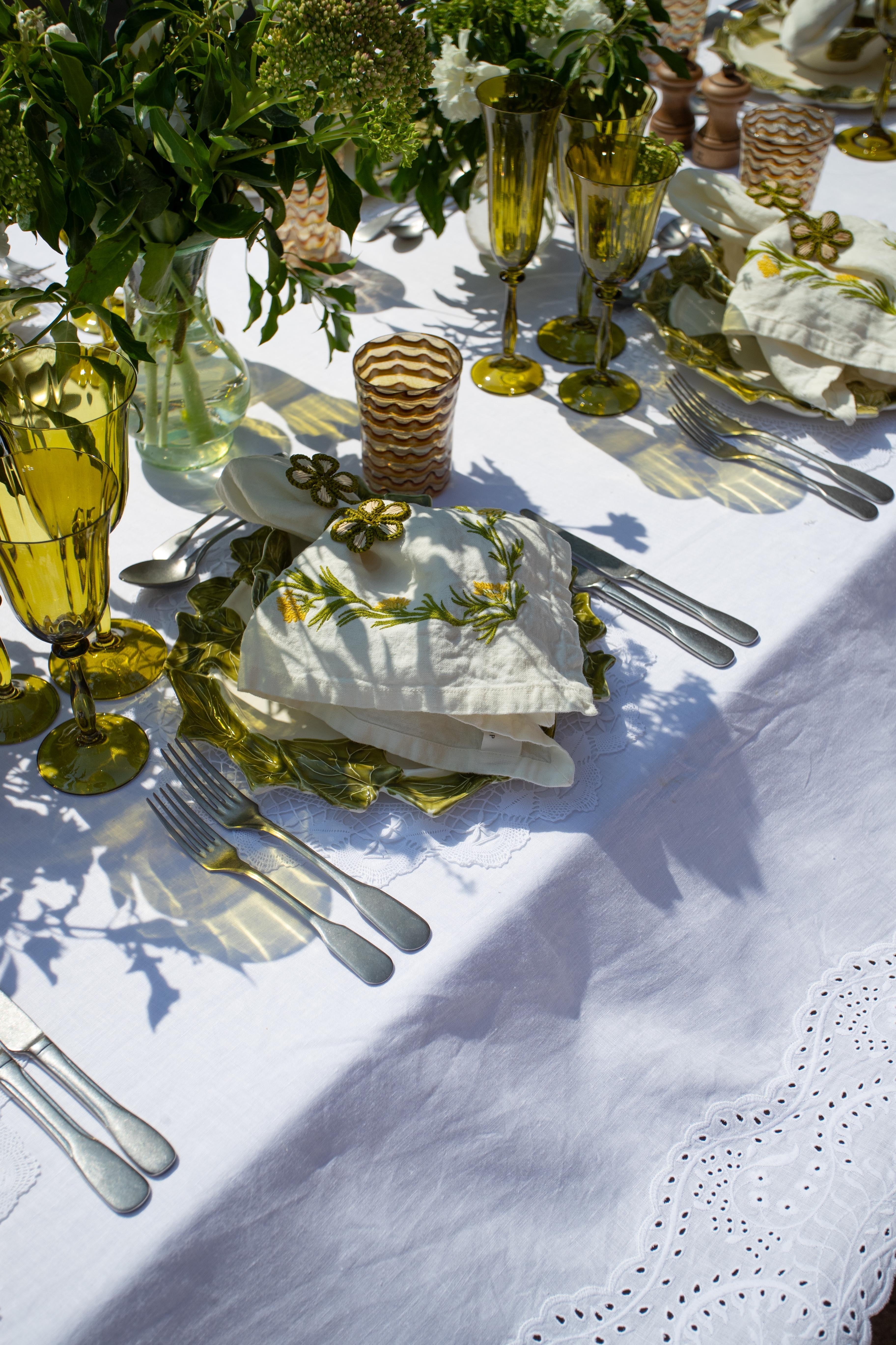 Embroidered with Nature’s Touch