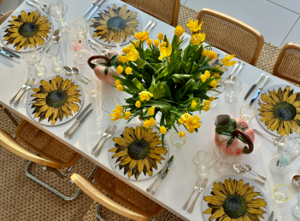 The new S&B x John Derian placemats and napkins have arrived