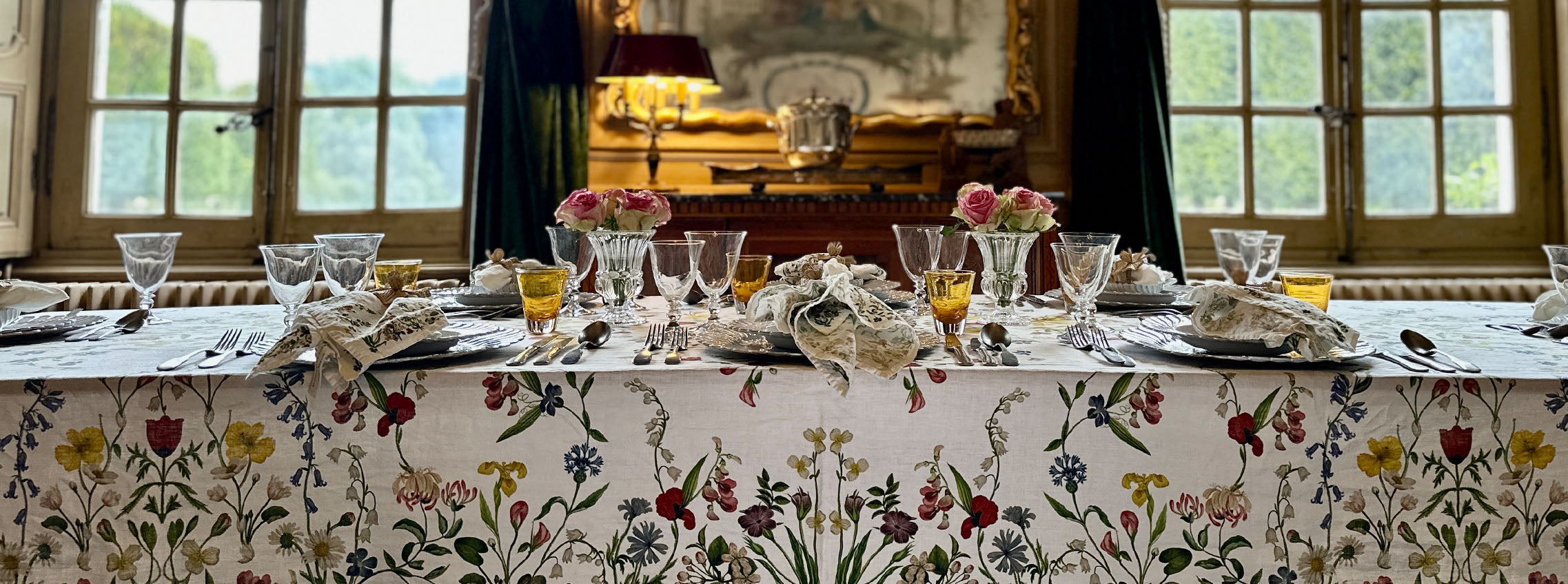 'Botanical Wildflower' Autumnal Tablescape