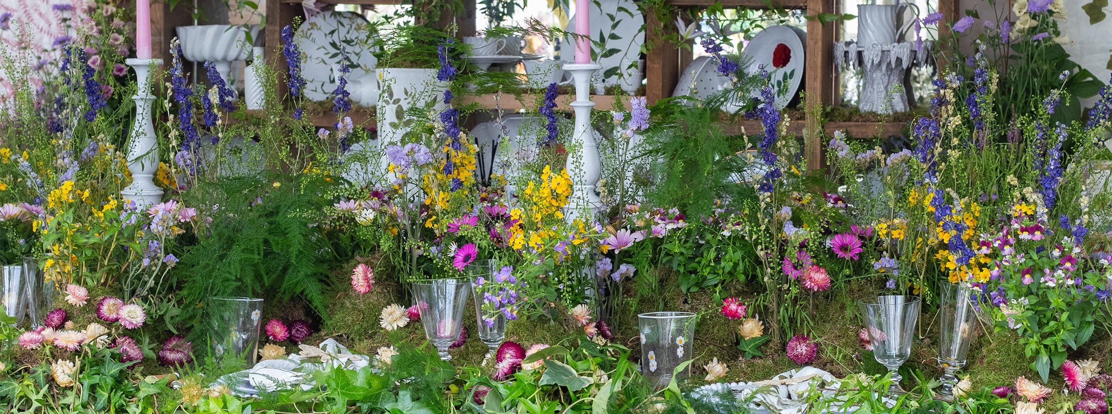 Dining Upon a Bed of Flowers