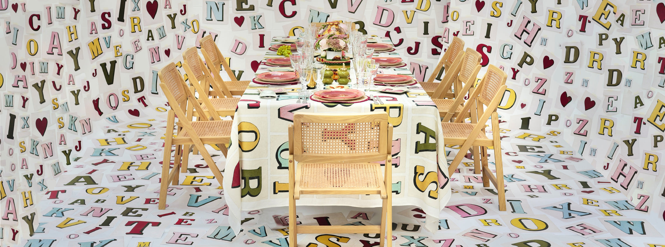 Summerill & Bishop x John Derian: An Alphabet Tablescape